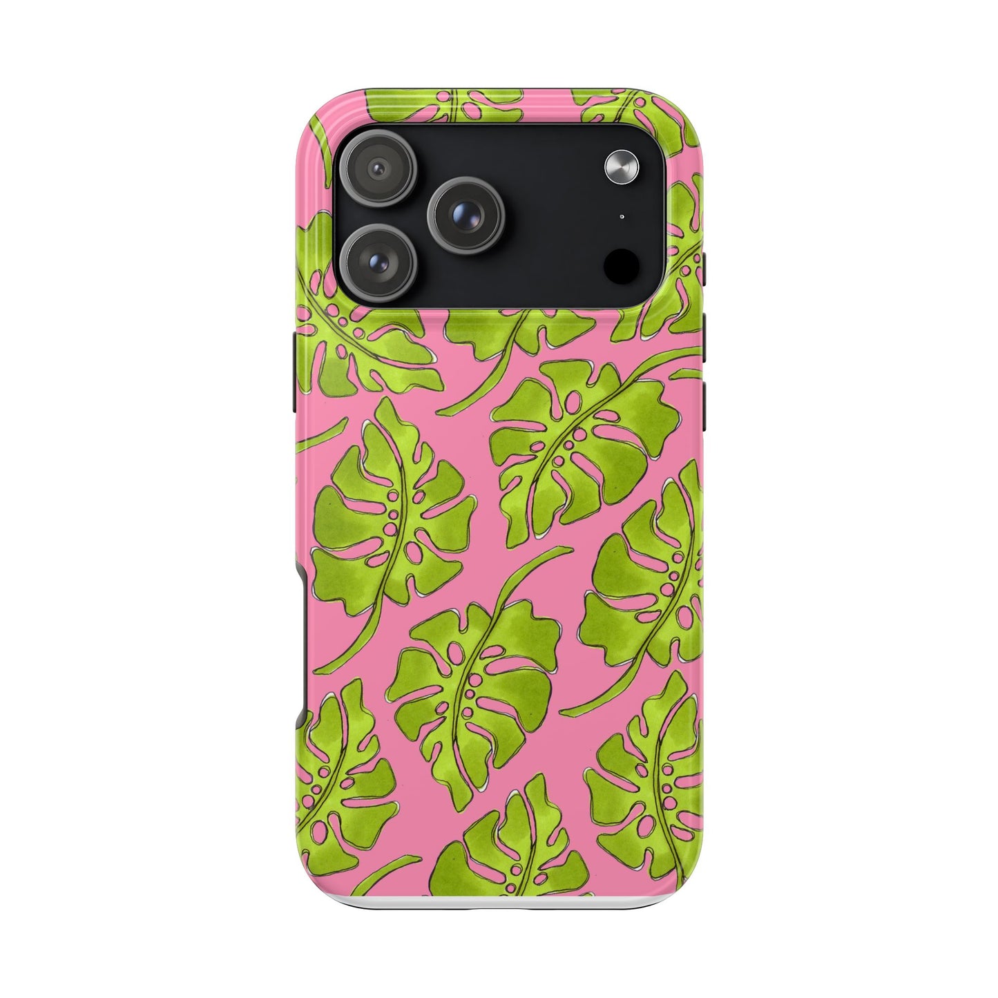 Big Leaf Pink Phone Case
