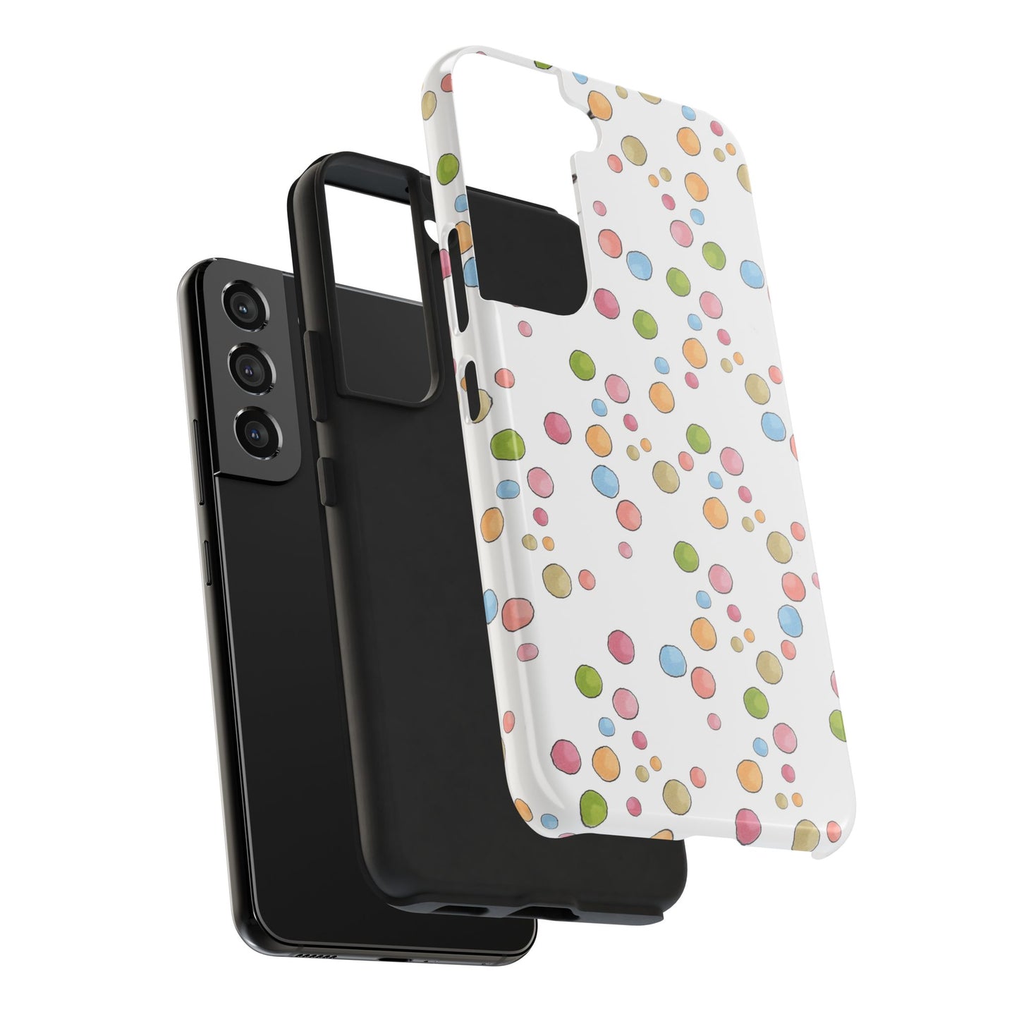 Clown Dots White Phone Case