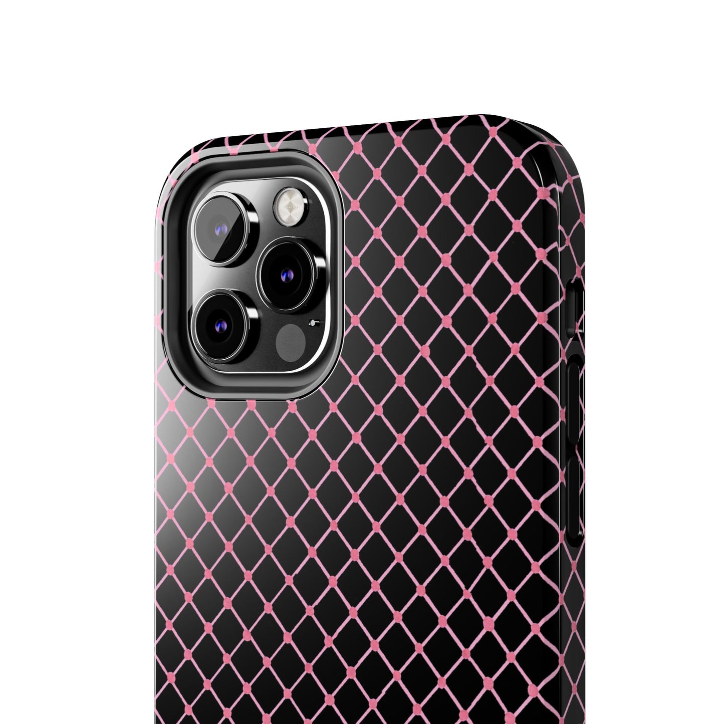 Cyclone Fence Black / Pink Phone Case