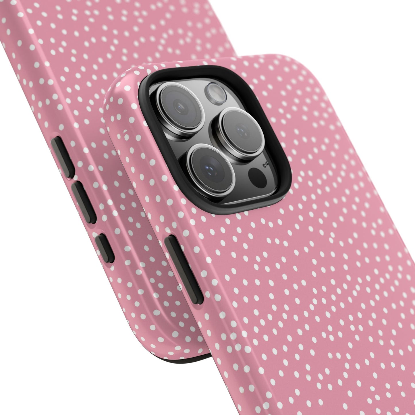 Dottible Pink / White Phone Case