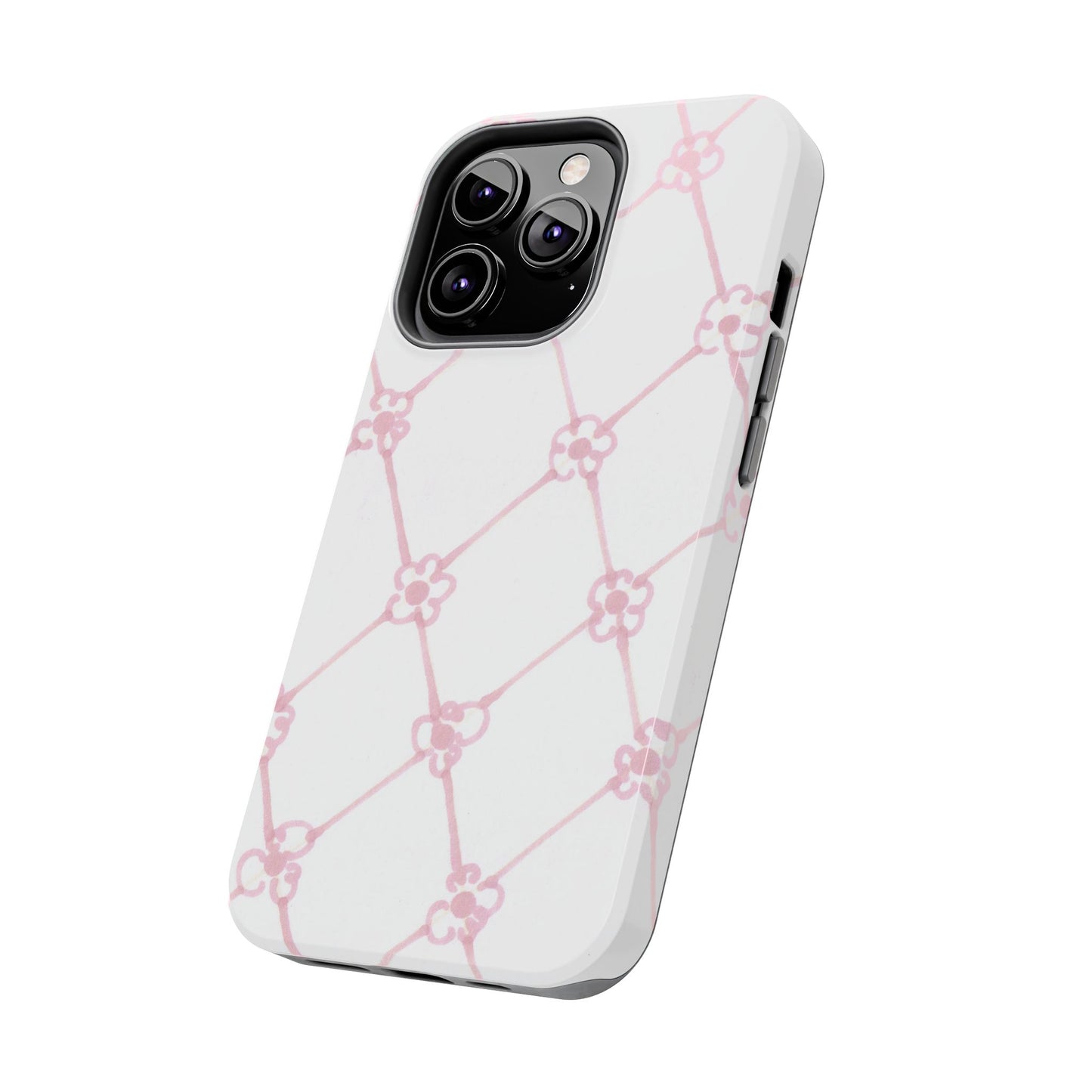 Flower Model Scroll Phone Case