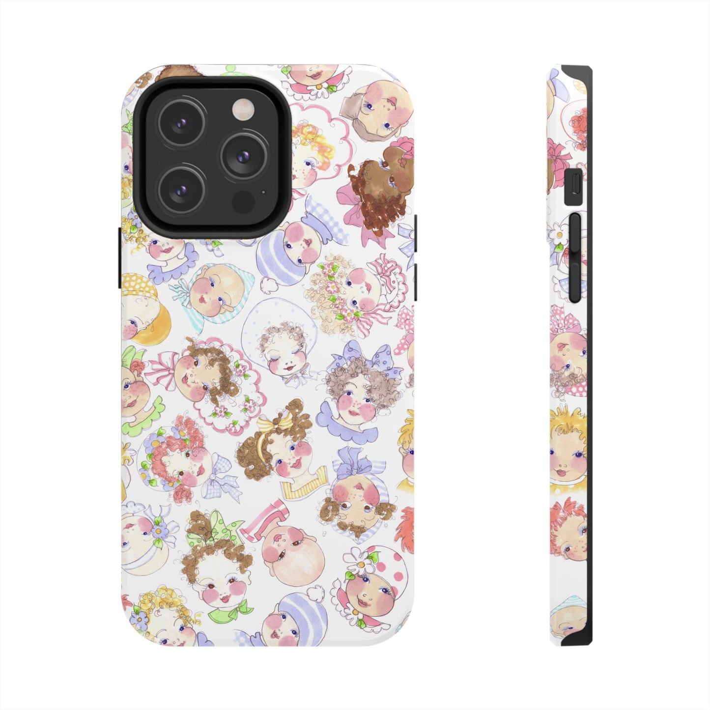 Baby Face Fling White Phone Case