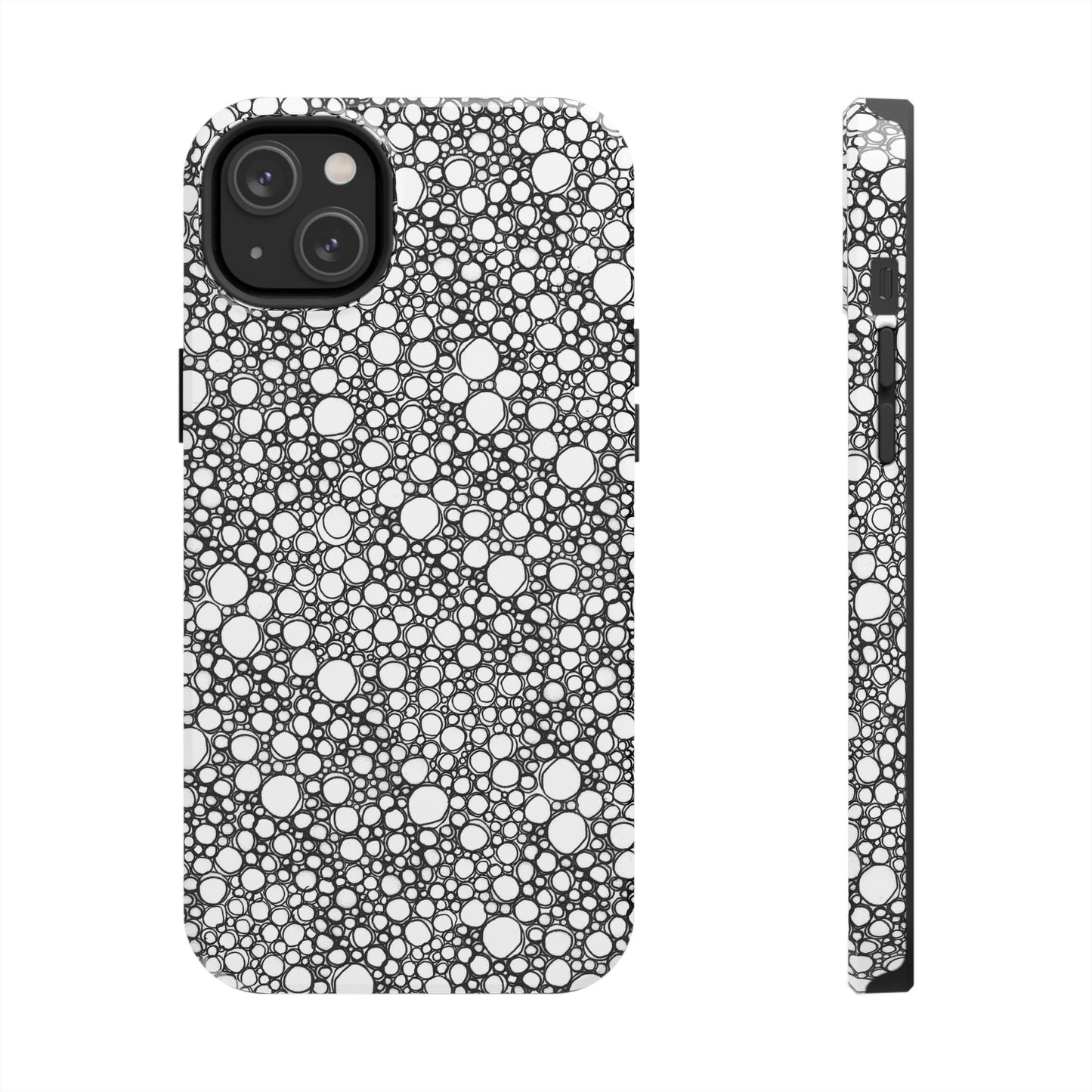 Air Bubbles Black Phone Case