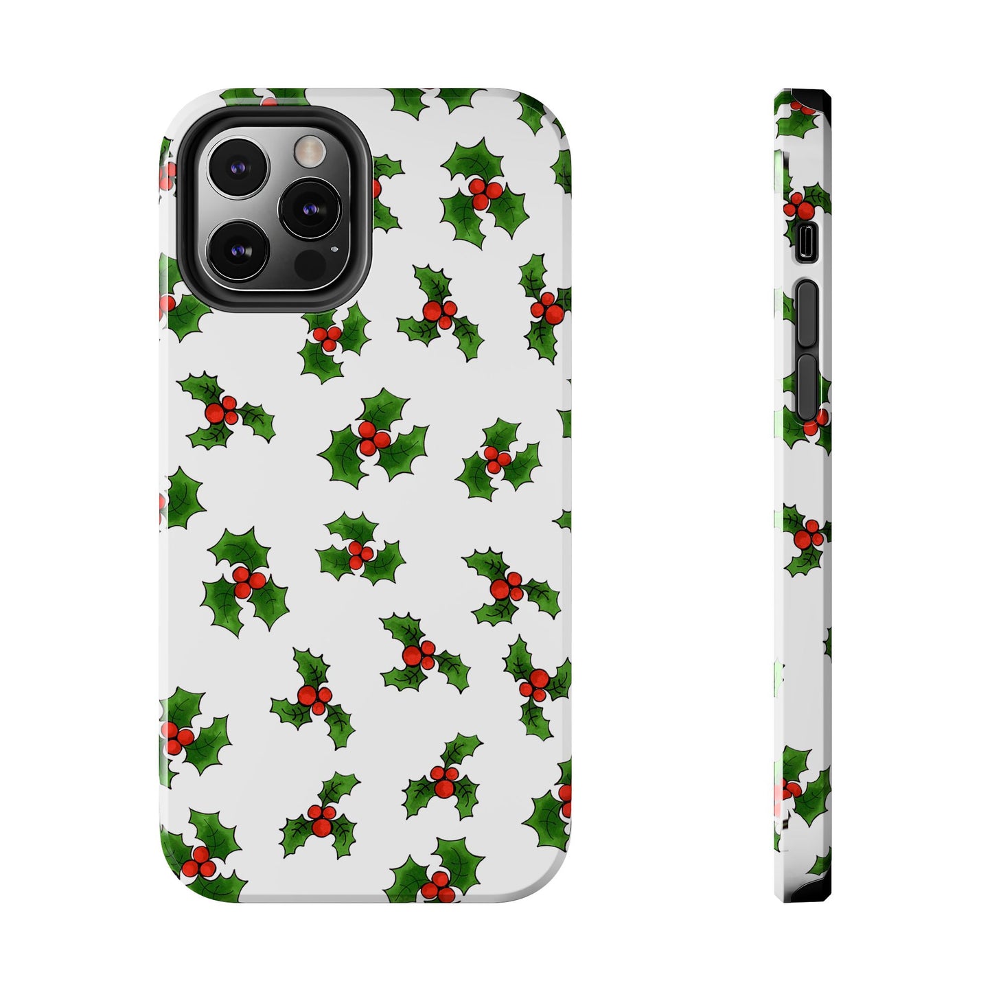 Lotsa Holly White Phone Case