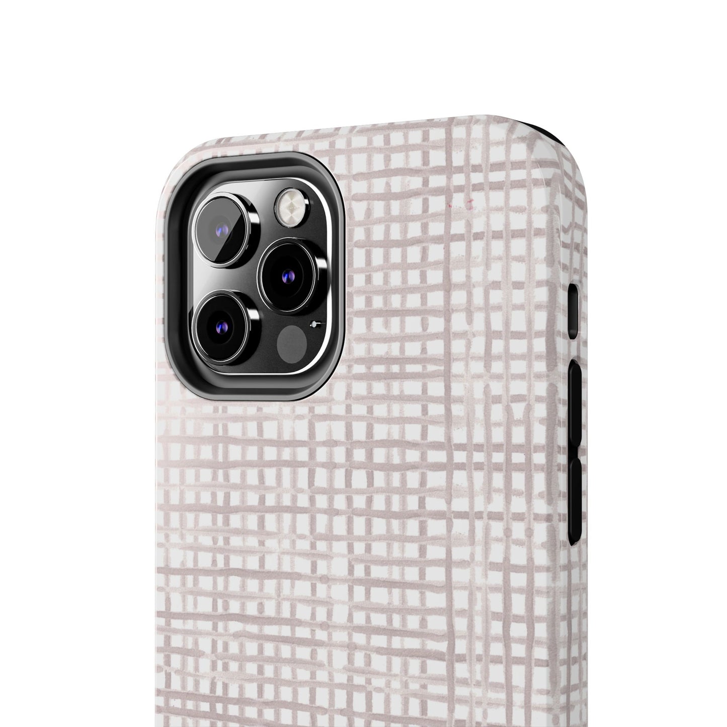 Gingham Gray Phone Case