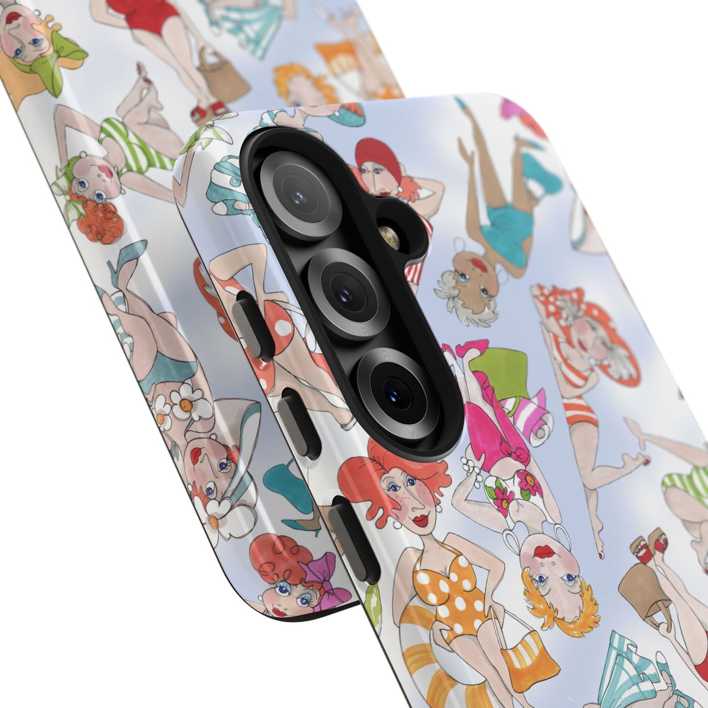 Tossed Fashionistas Phone Case