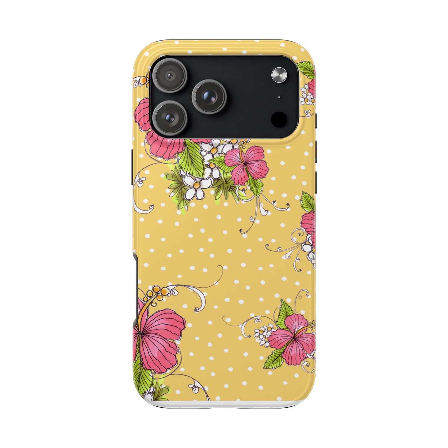 Lady Luau Yellow Phone Case