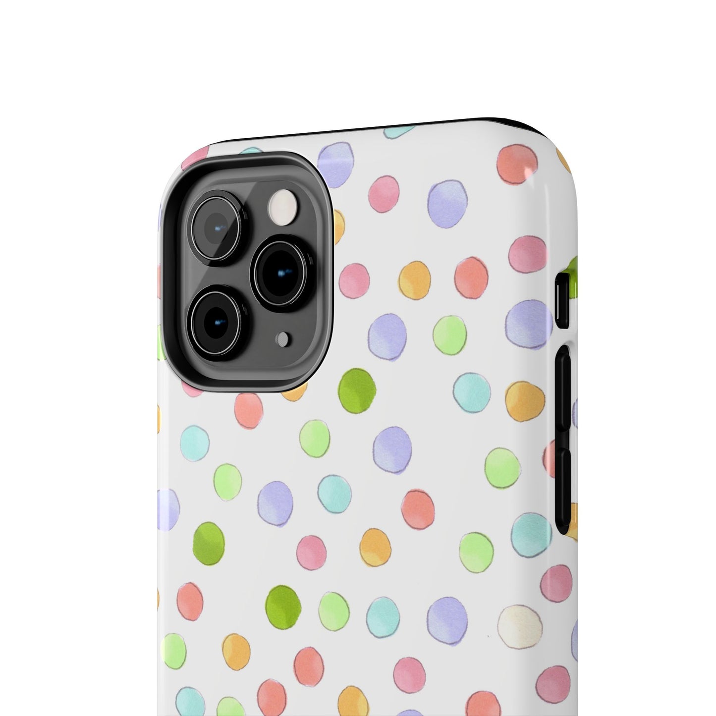 Happy Dots White Phone Case