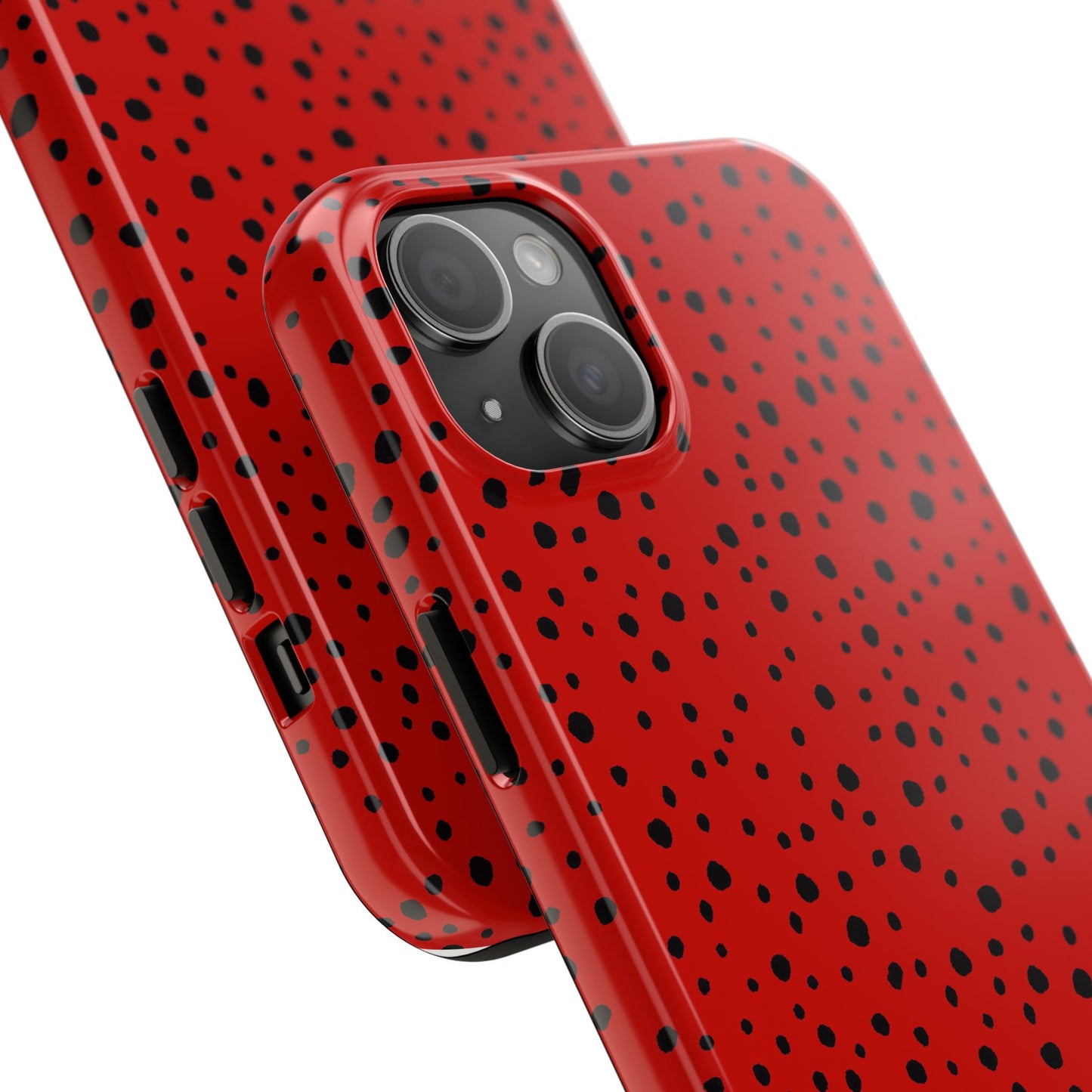 Pepper Dots Red / Black Phone Case