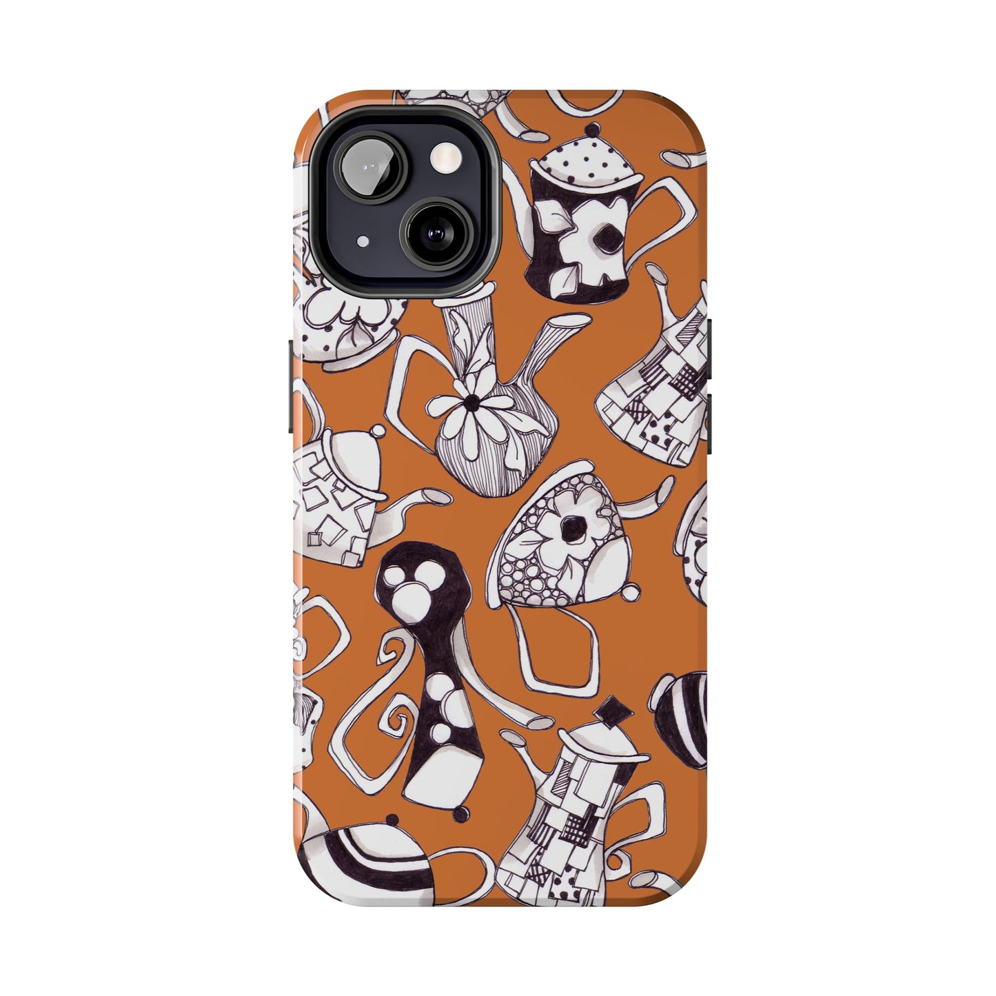 Fancy Pots Bronze Phone Case