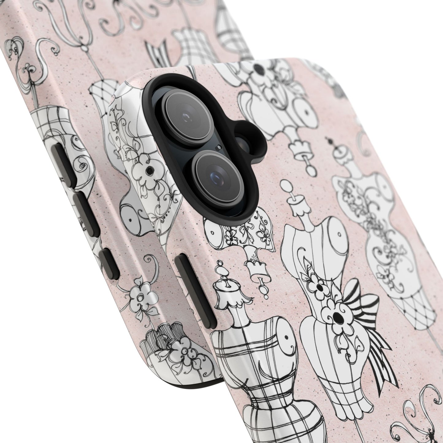 Mannequineque Silver Phone Case