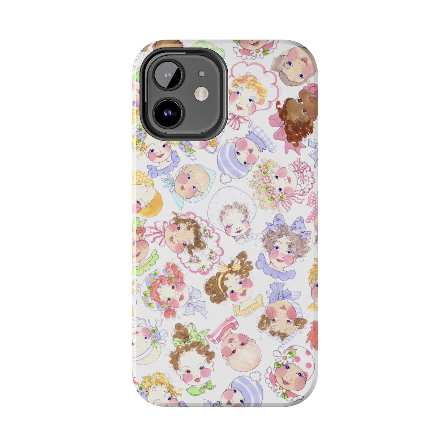 Baby Face Fling White Phone Case
