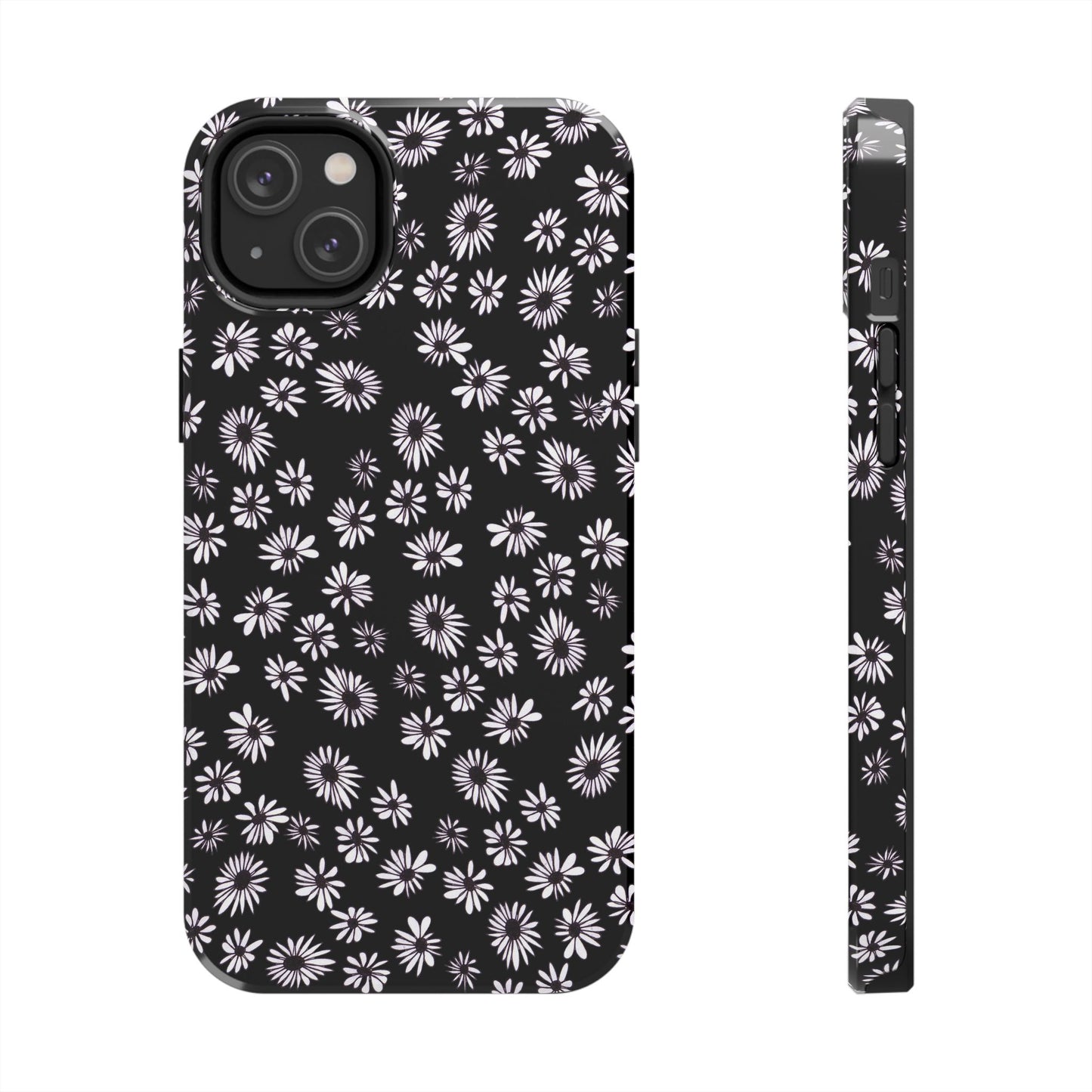 Random Daisy Black / White Phone Case