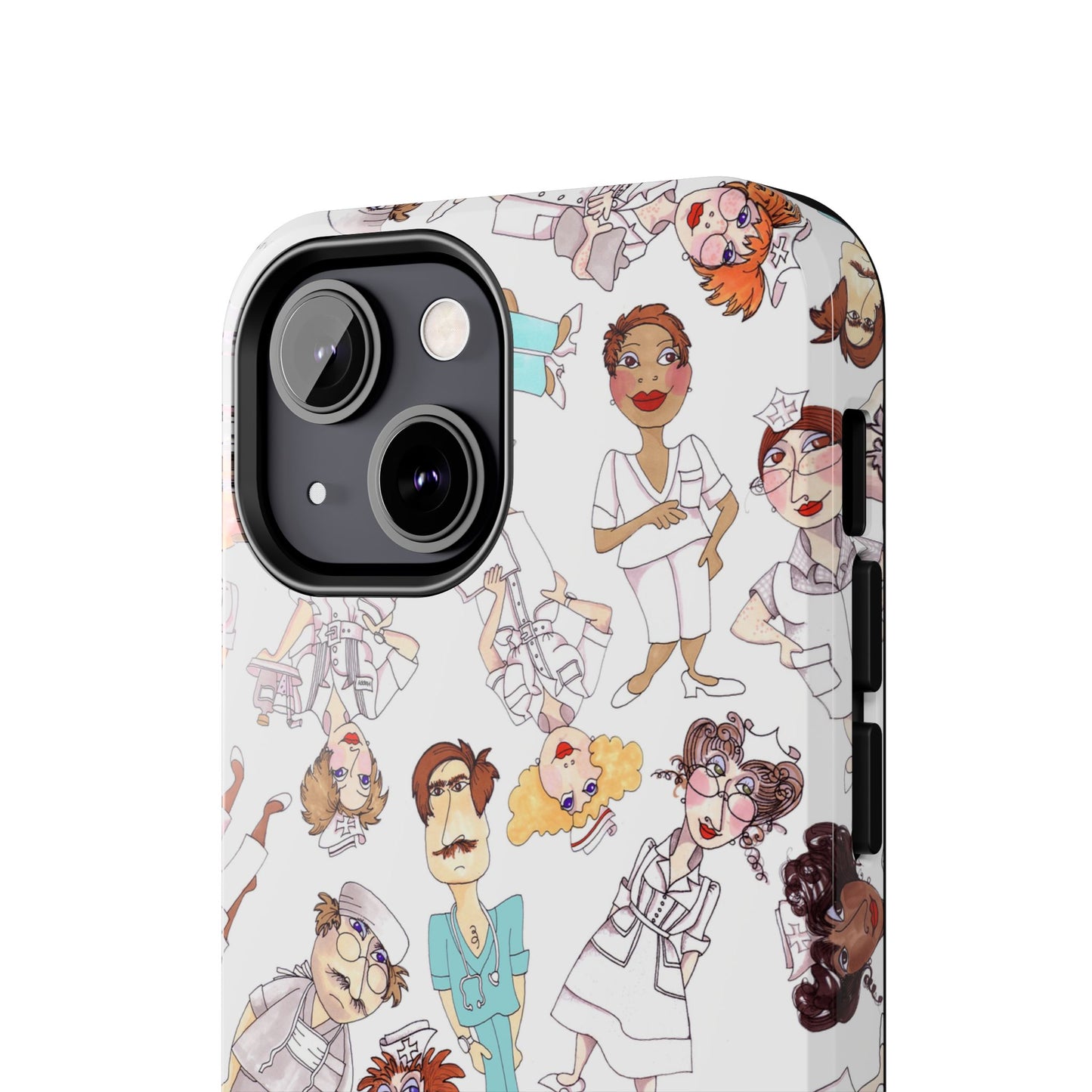 Happy Staff White Phone Case