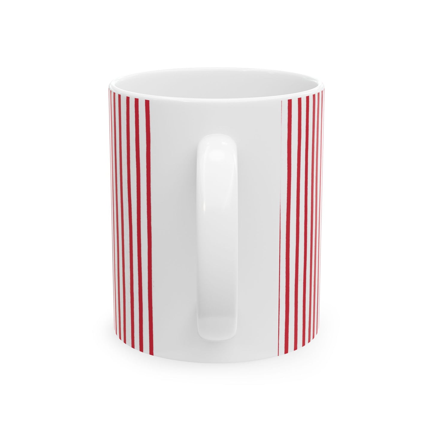 Candy Stripe White / Red Cup