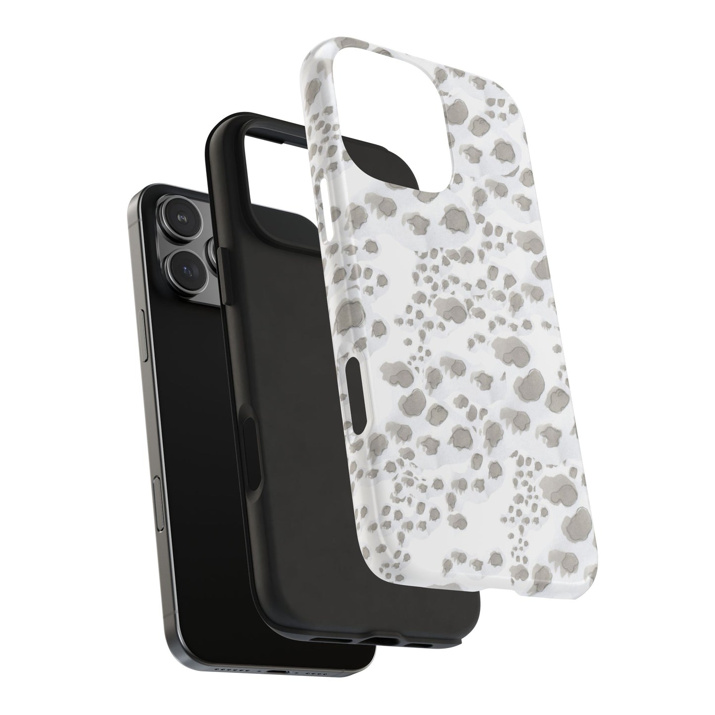 Kitty Dots White Phone Case