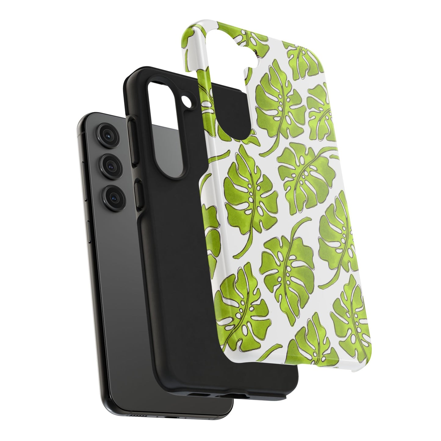 Big Leaf White Phone Case