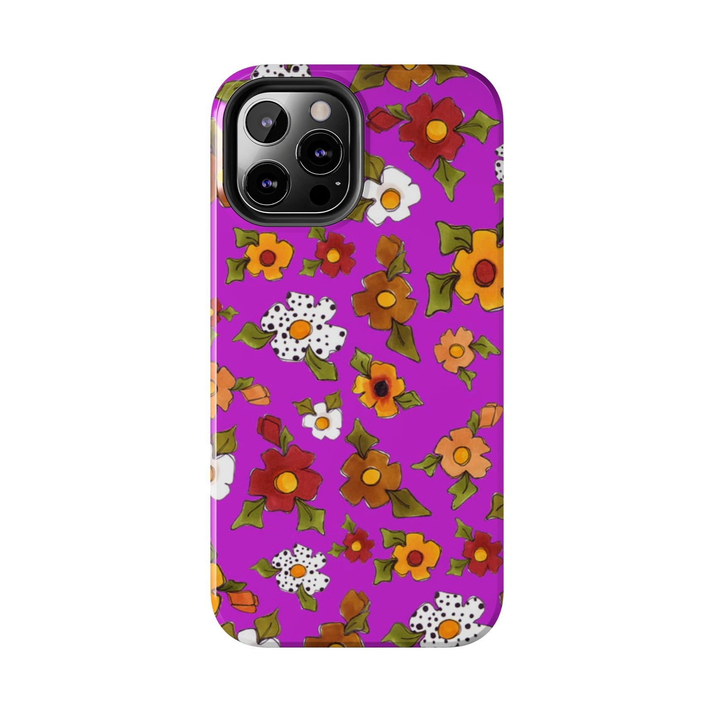 Spice Posie Magenta Phone Case