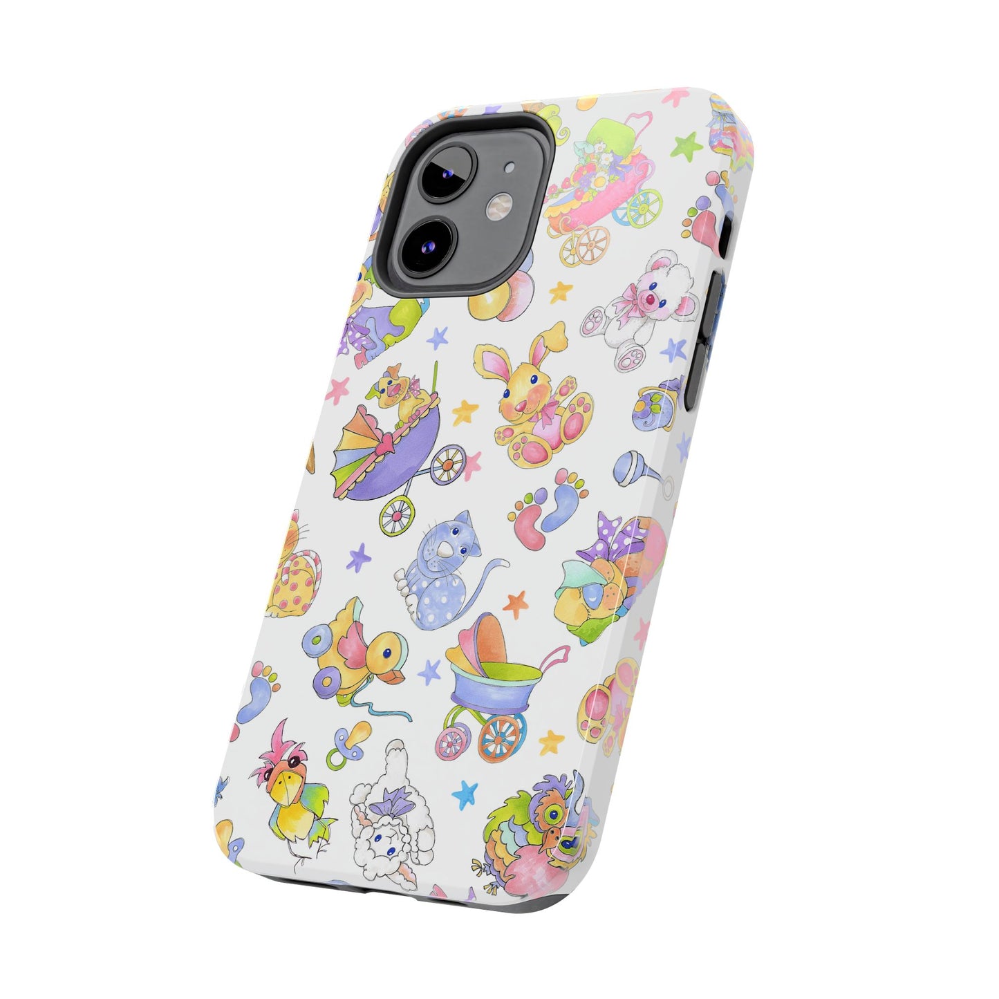 Busy Baby White Phone Case