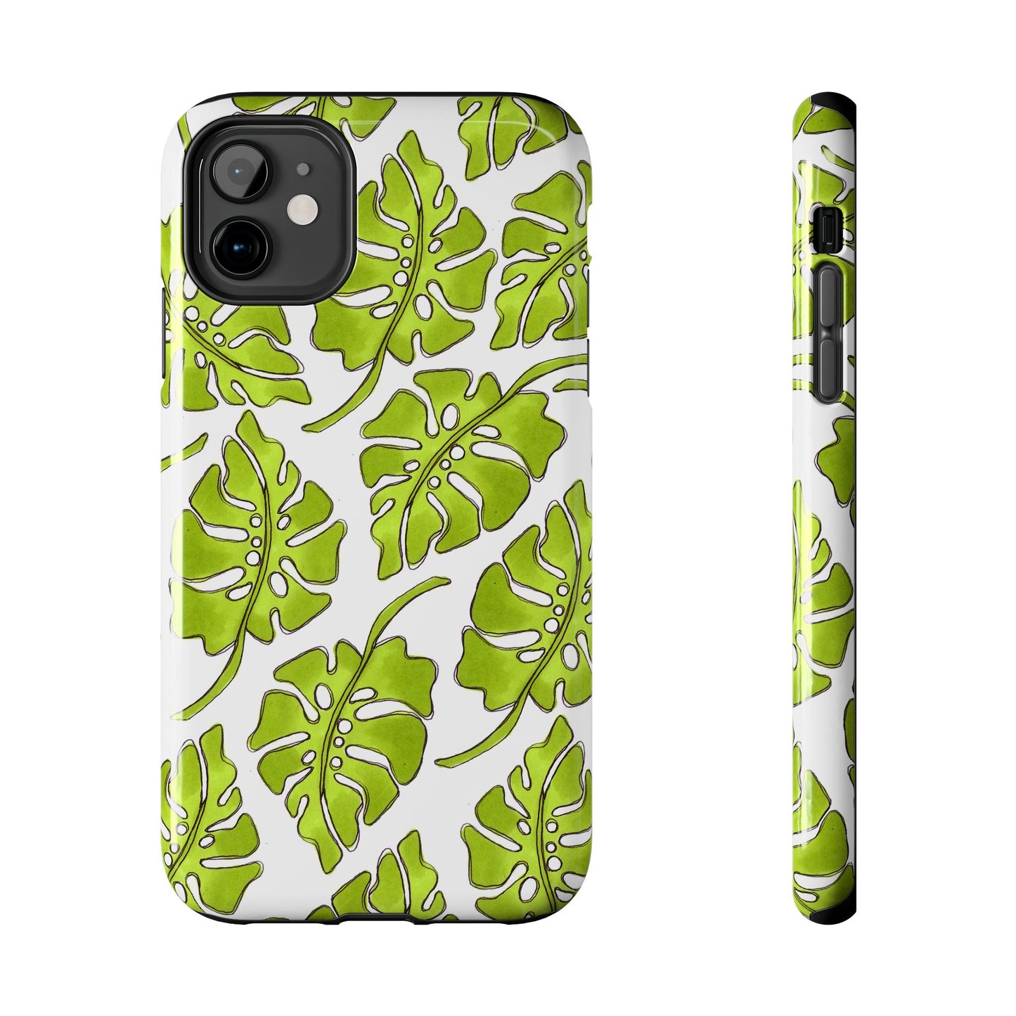 Big Leaf White Phone Case