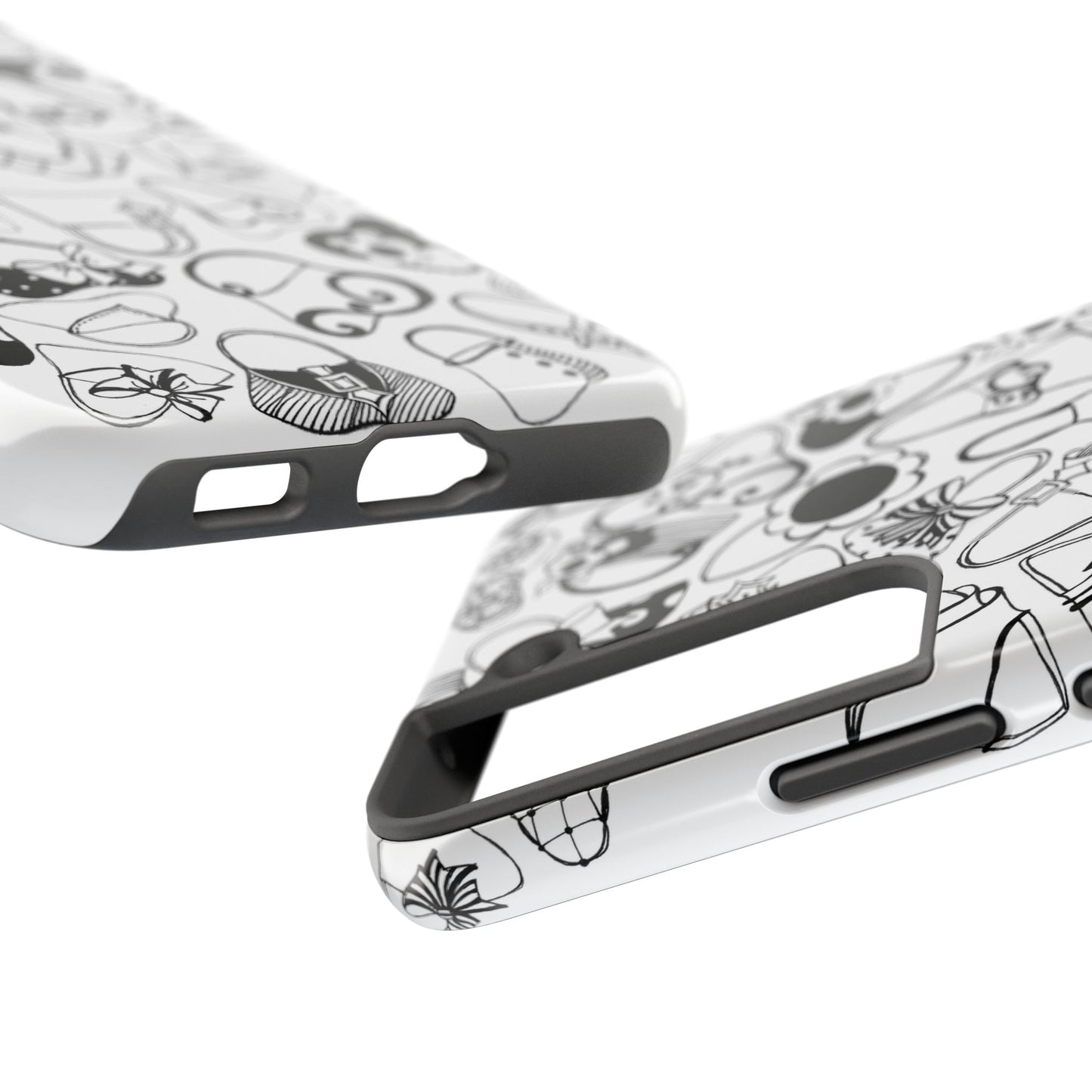 Handbags White / Black Phone Case