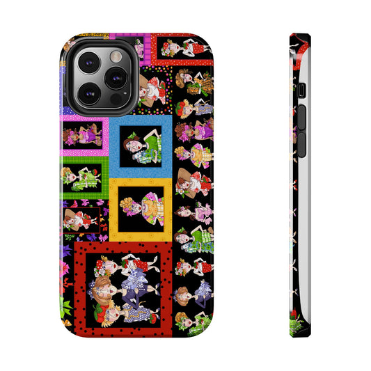 Fun Ladies Black Phone Case