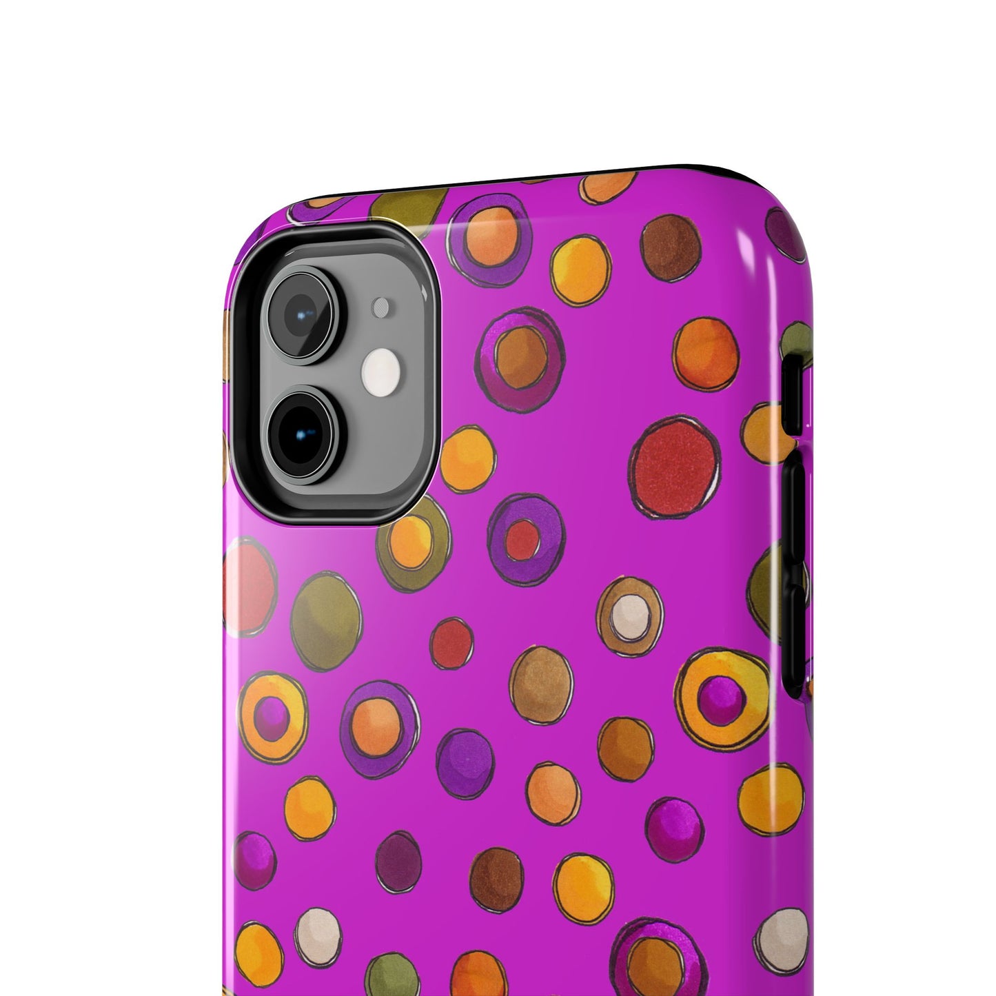 Double Dot Fuchsia Phone Case