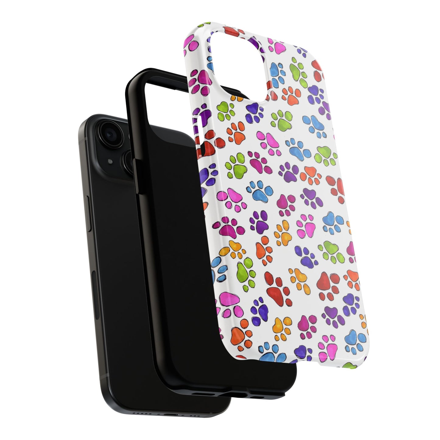 Fancy Paws White Phone Case