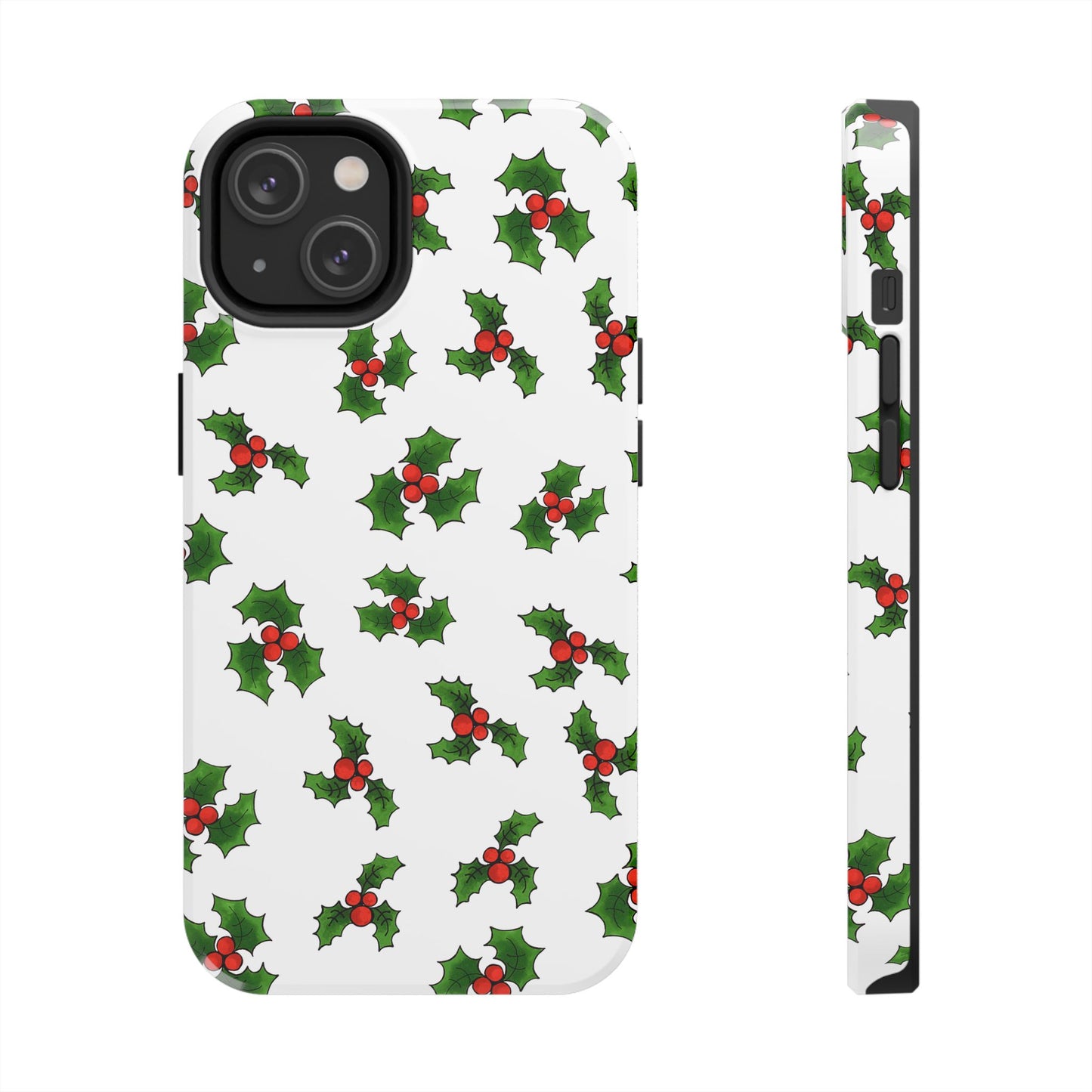 Lotsa Holly White Phone Case