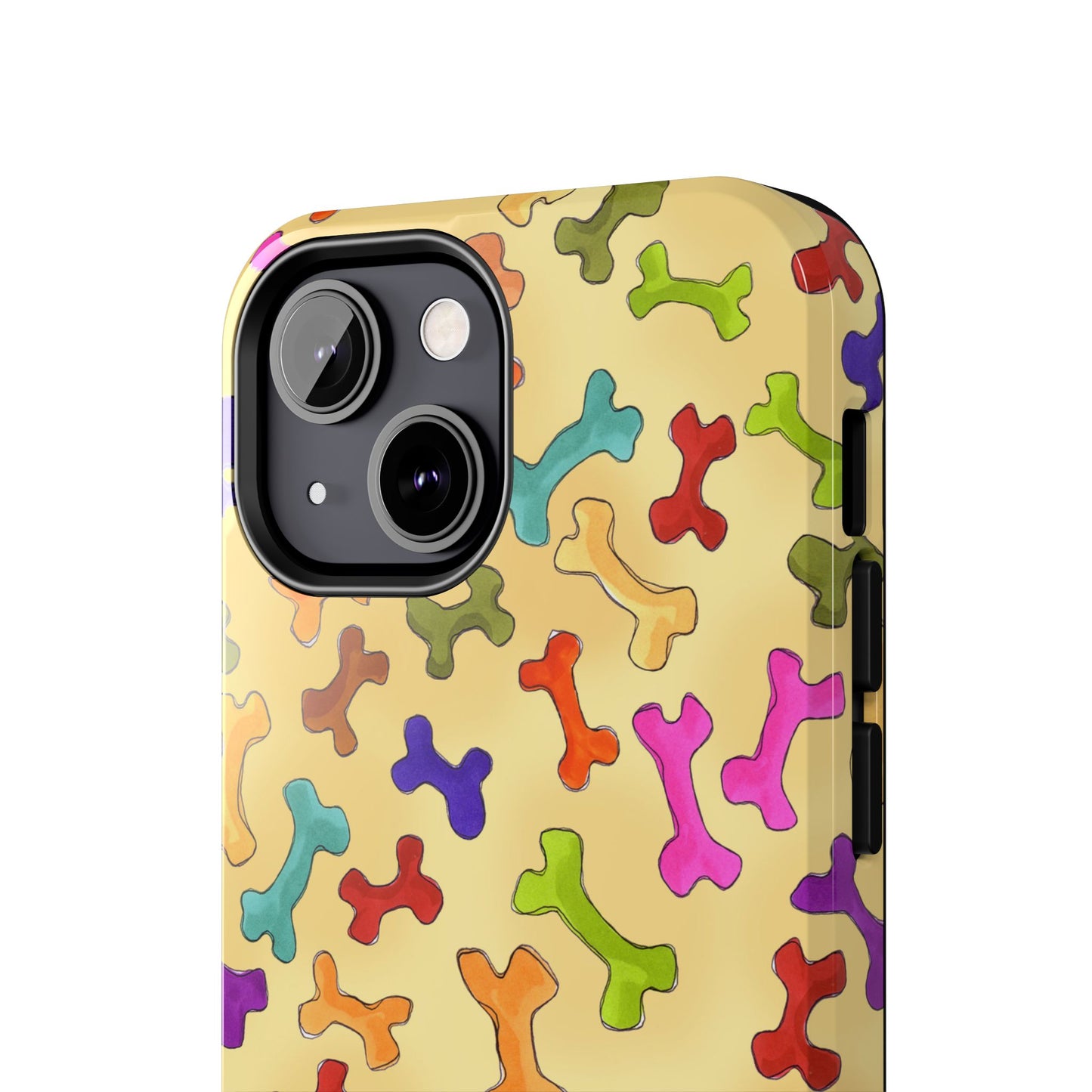 Happy Bones Yellow Phone Case