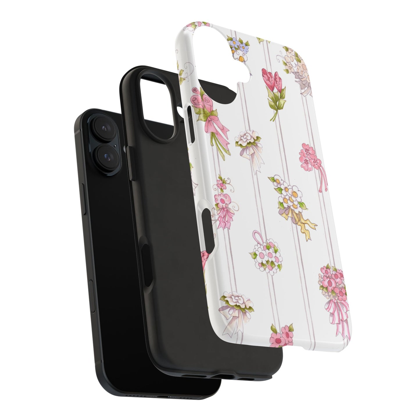 Bouquet Stripe Phone Case
