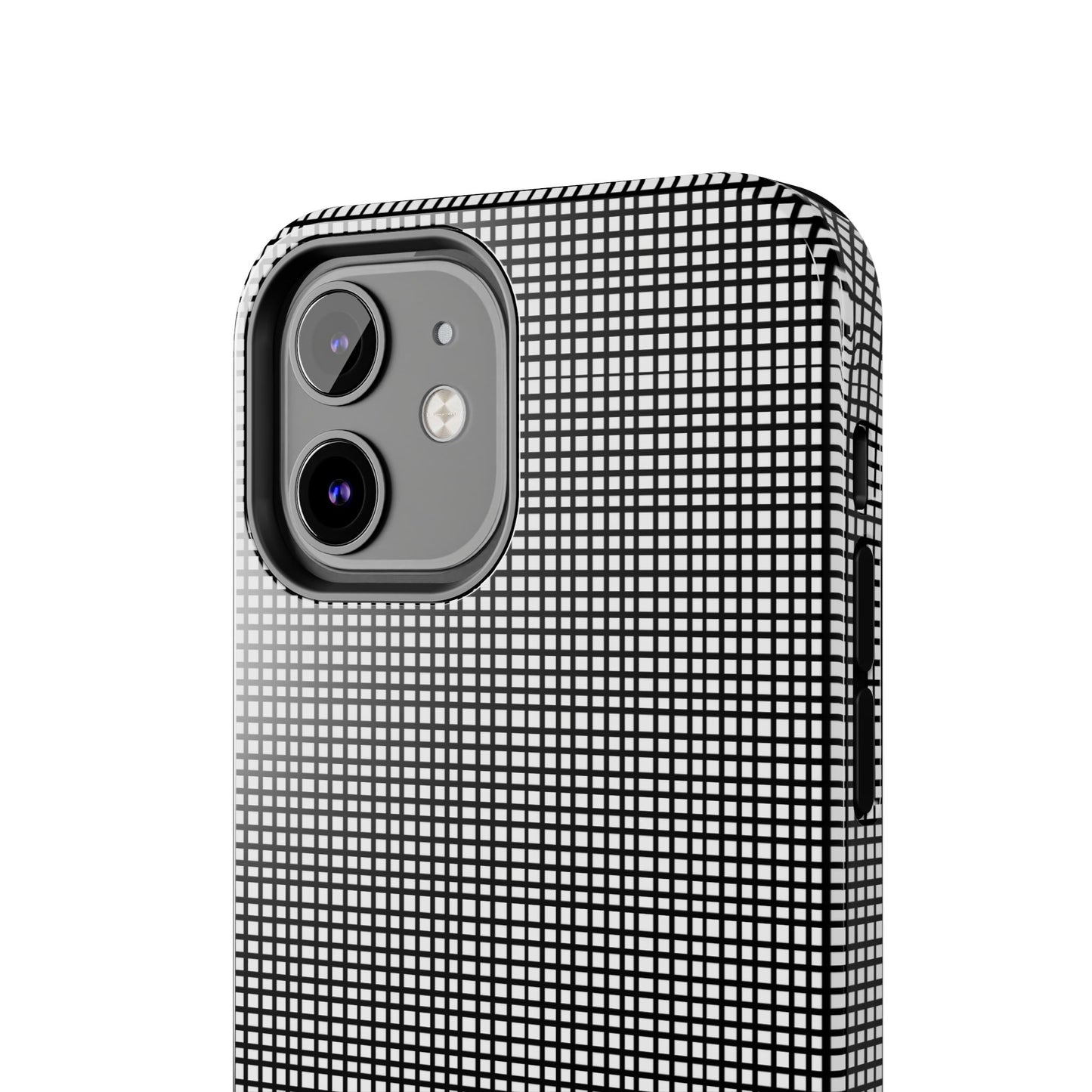 Window Pane White / Black Phone Case