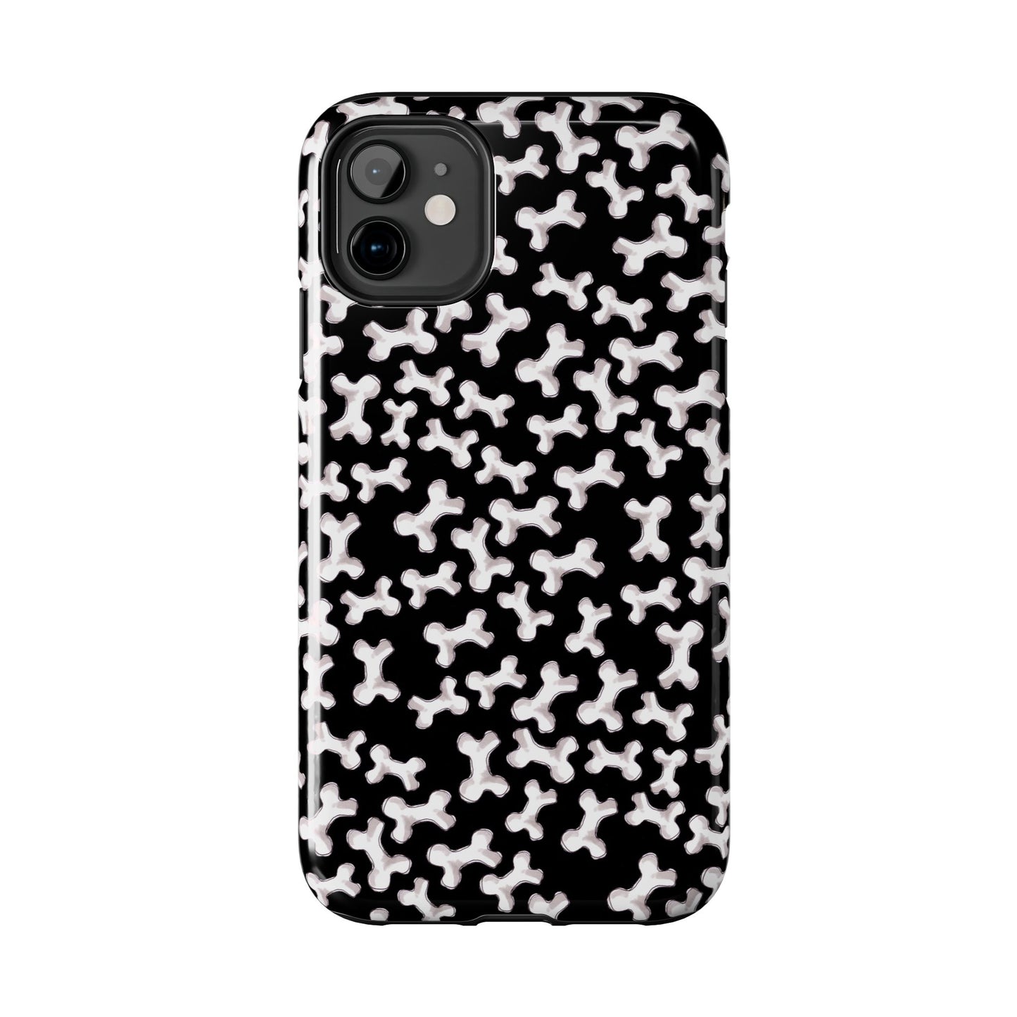 Bones a Lot Black Phone Case