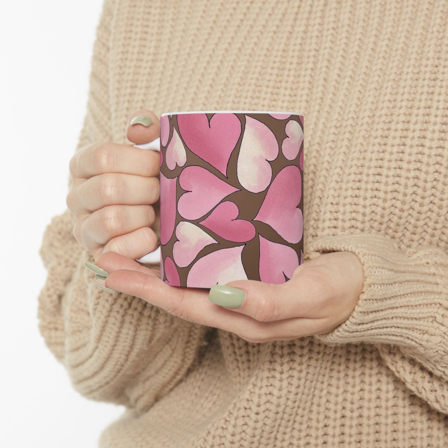 Hearts Chocolate Cup