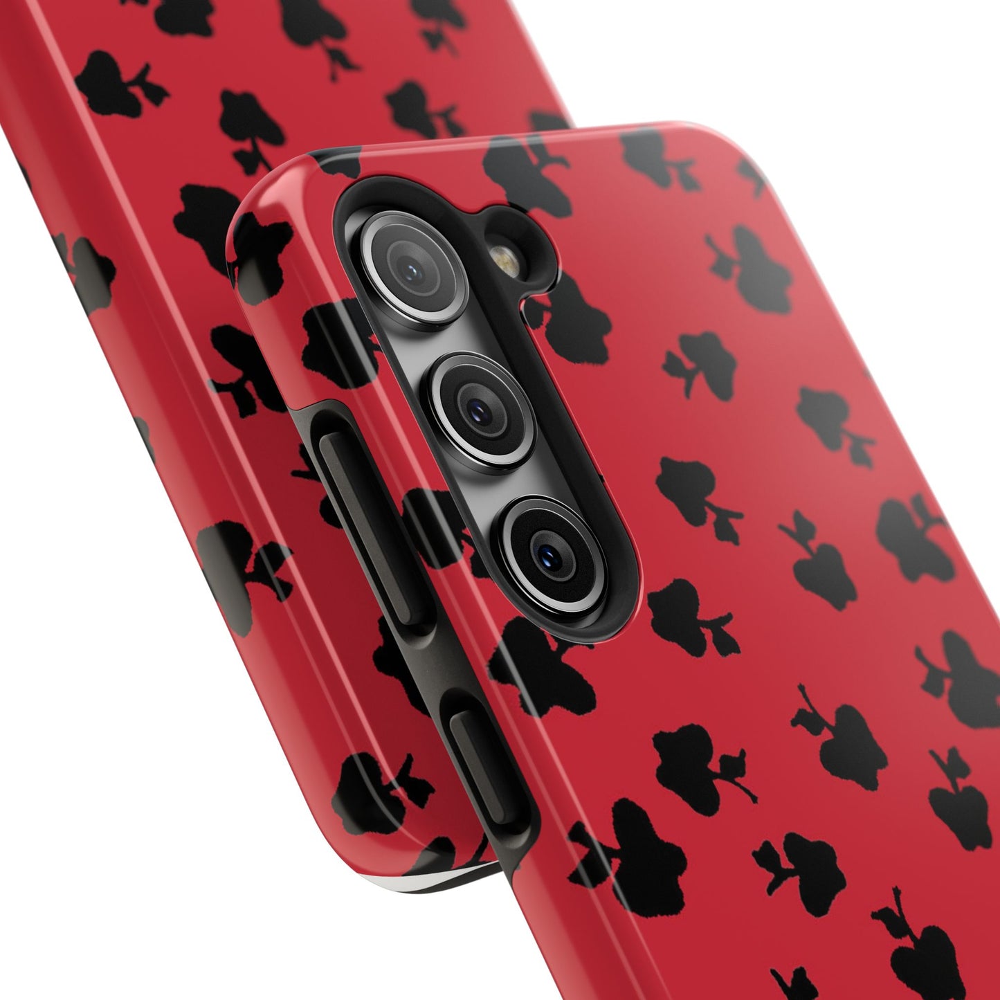 Happy Apples Red / Black Phone Case