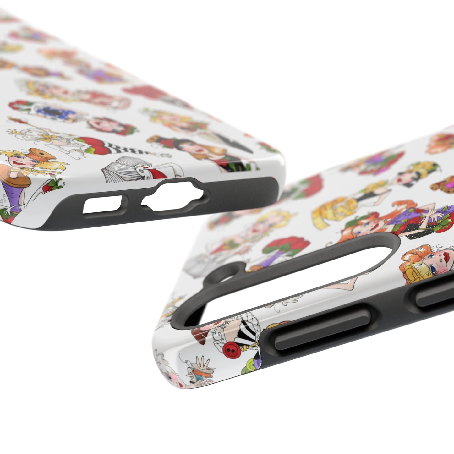 Curious Toss White Phone Case