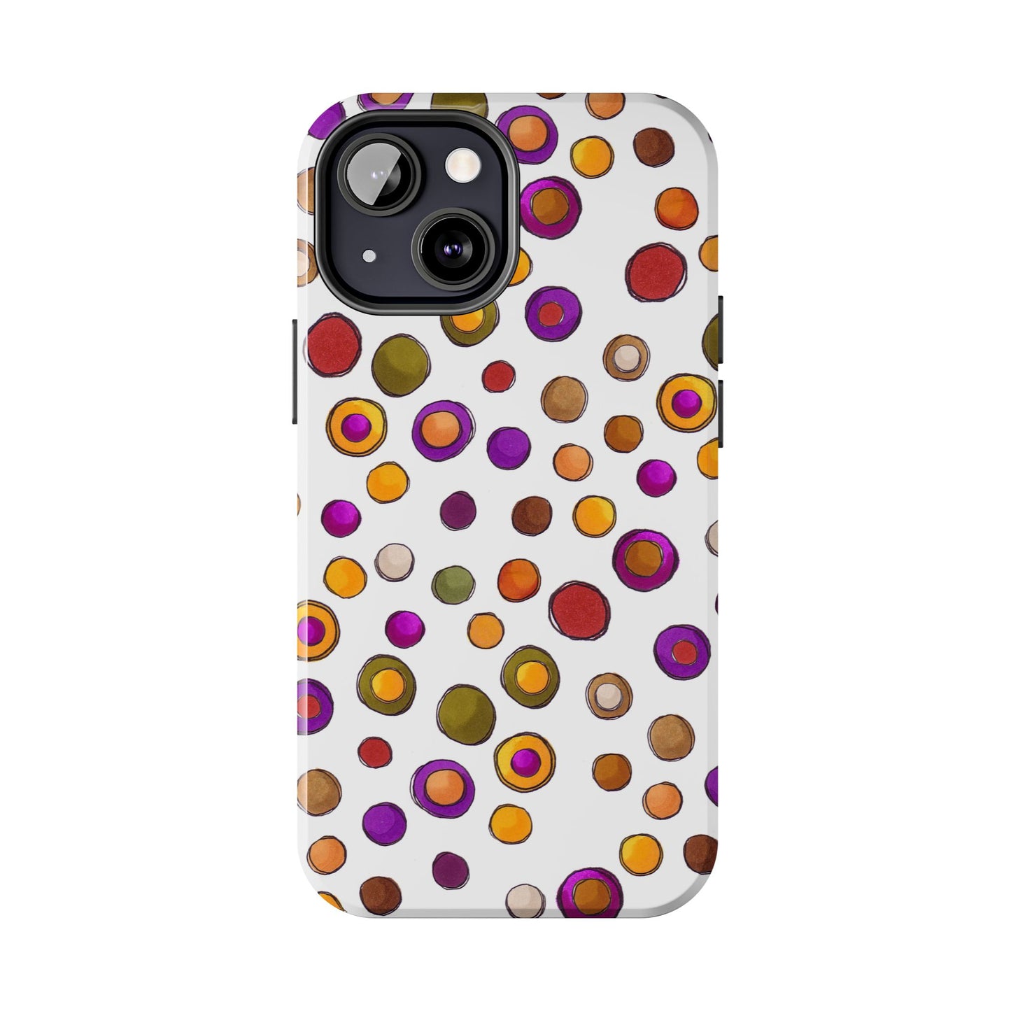 Sesame Dot White Phone Case
