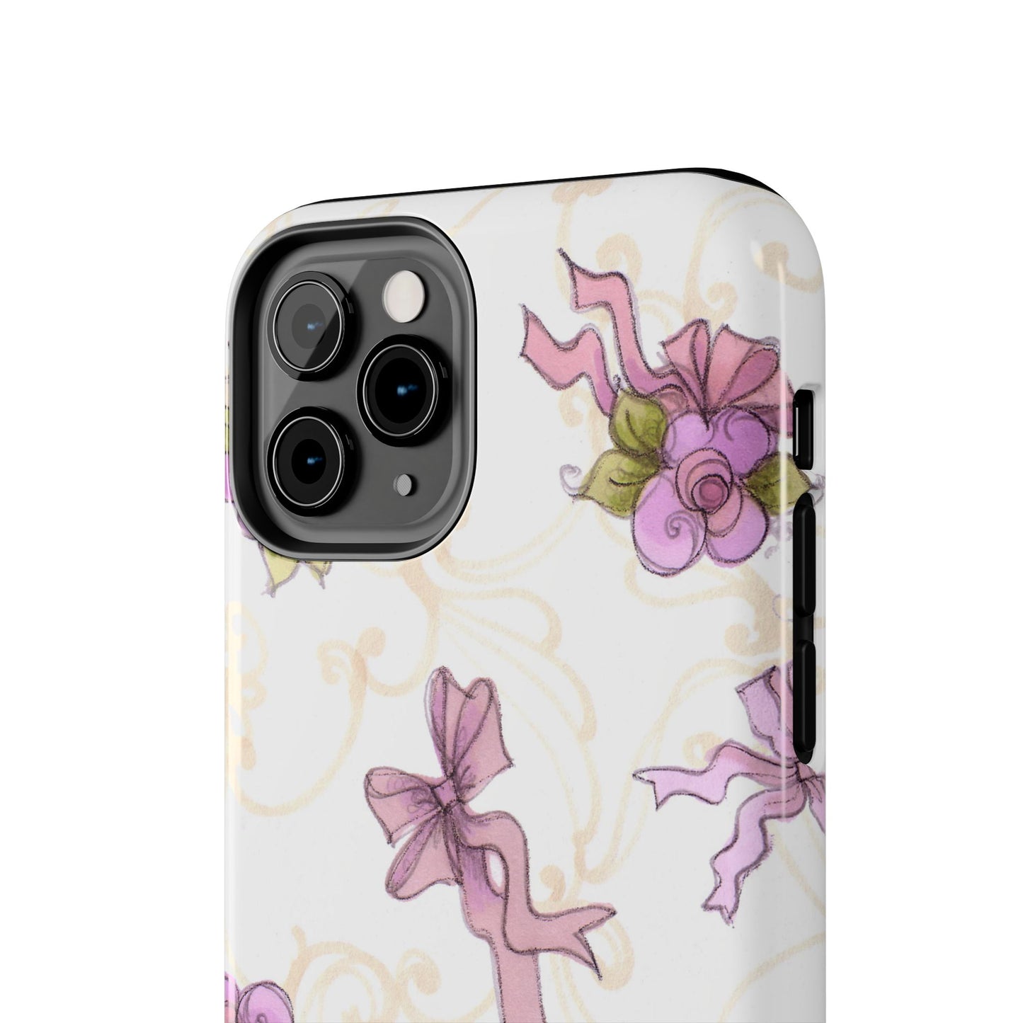 Flower Model Bow Flowers Phone Case