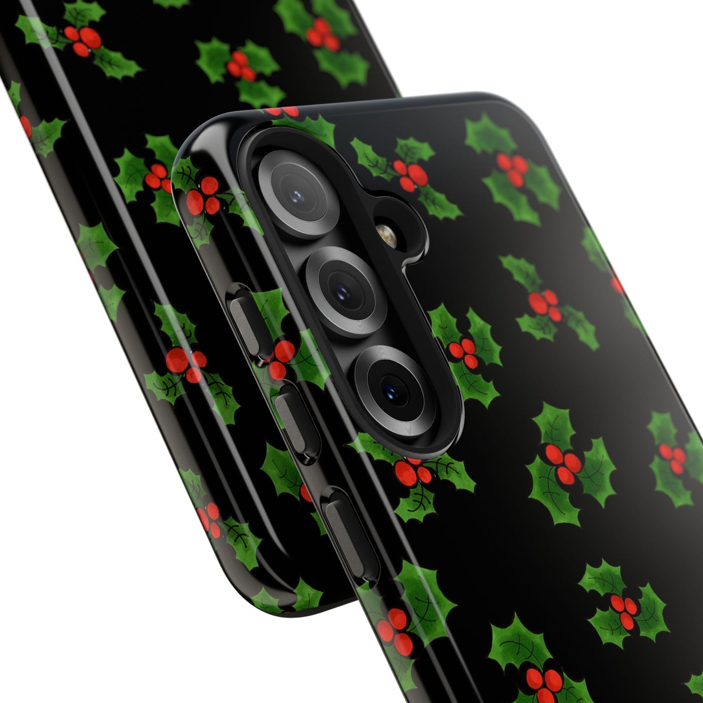 Lotsa Holly Black Phone Case