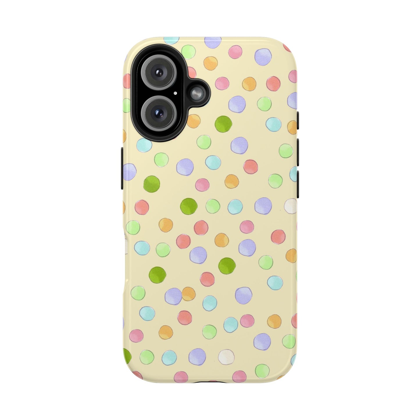 Happy Dots Yellow Phone Case