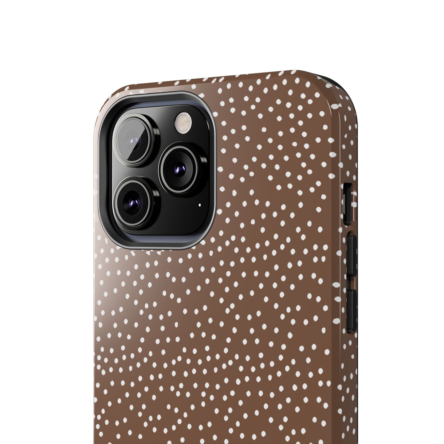 Dottible Chocolate / White Phone Case
