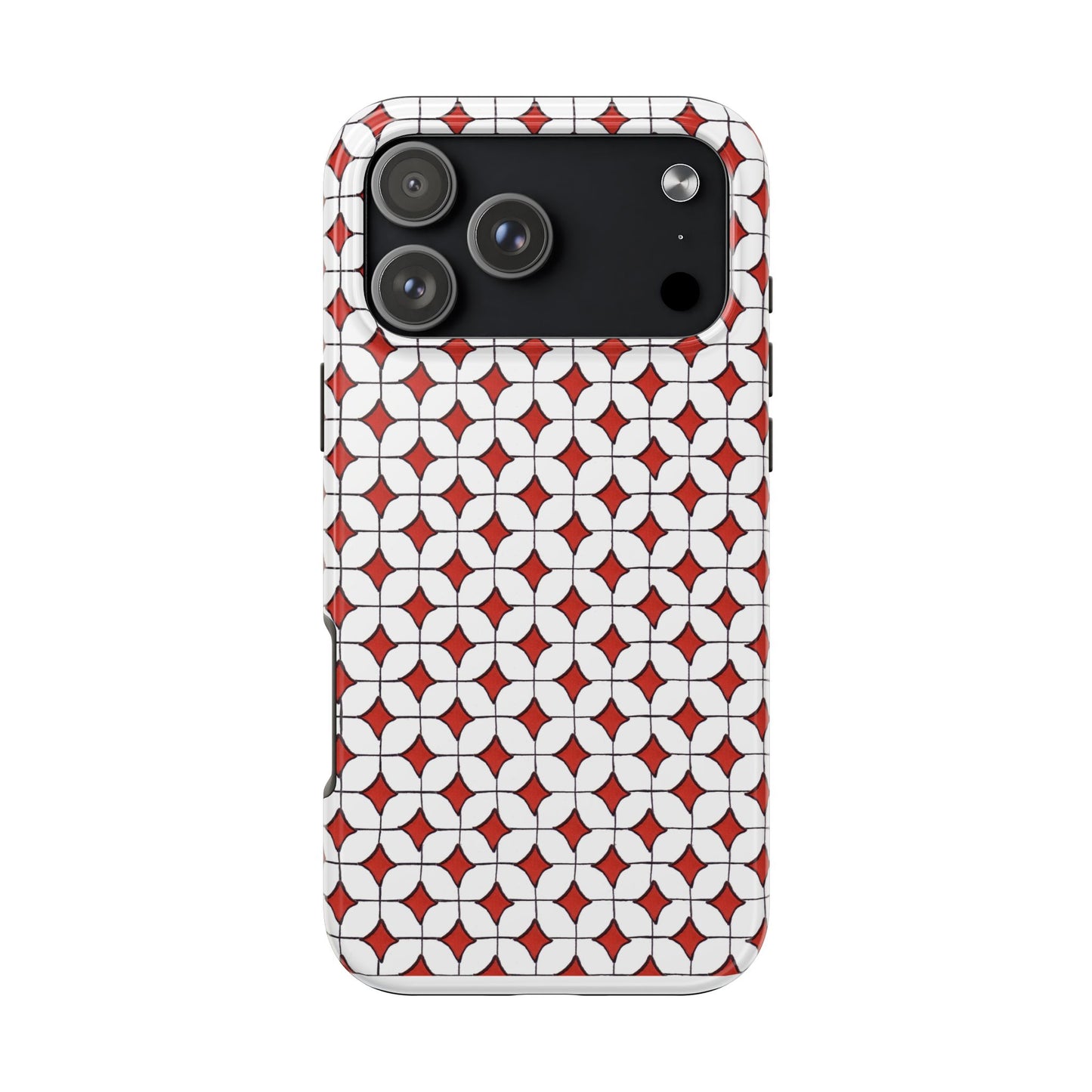 Tile-ish Red Phone Case