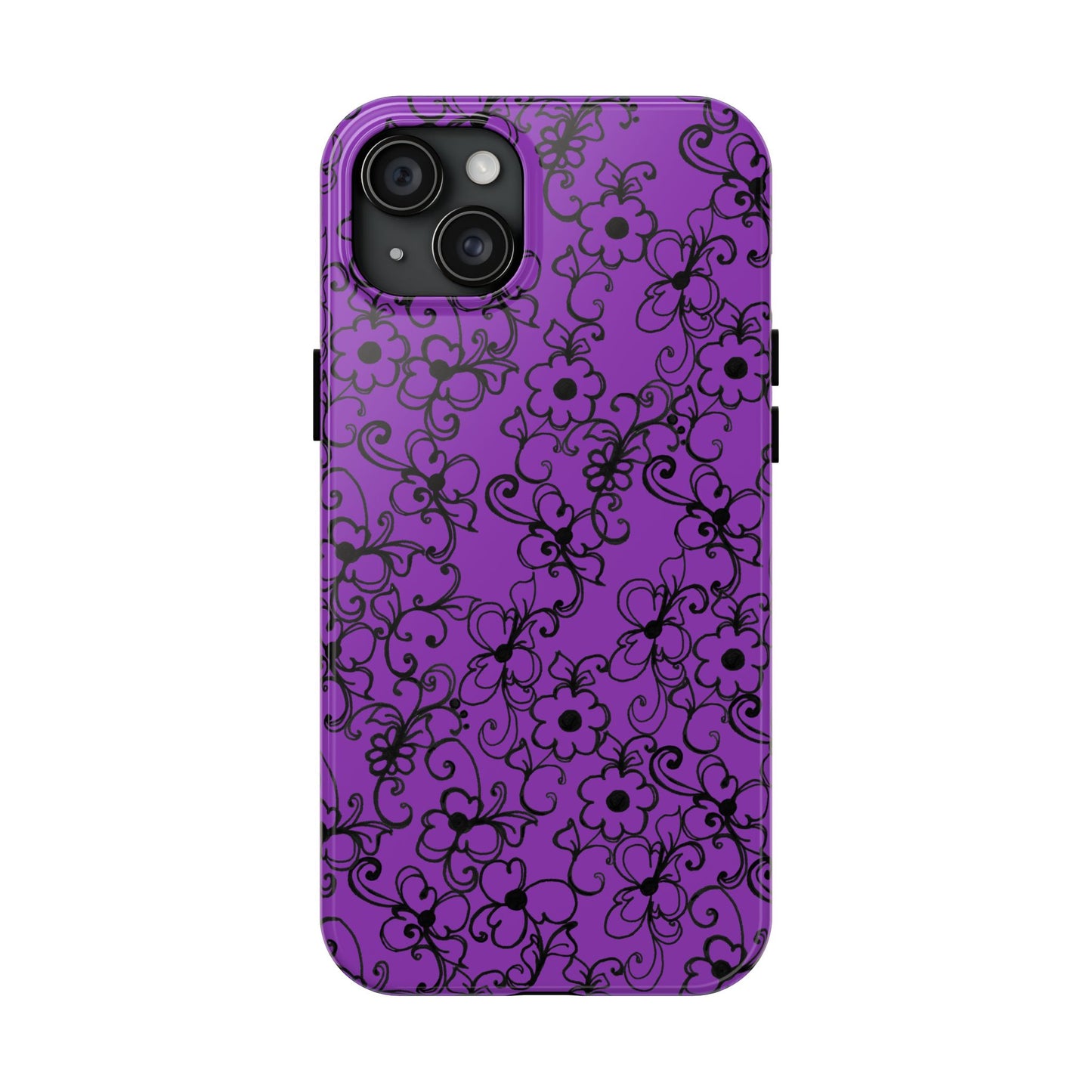 Daisy Jungle Purple Phone Case