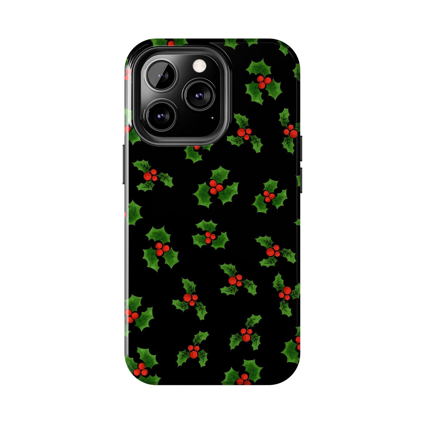 Lotsa Holly Black Phone Case
