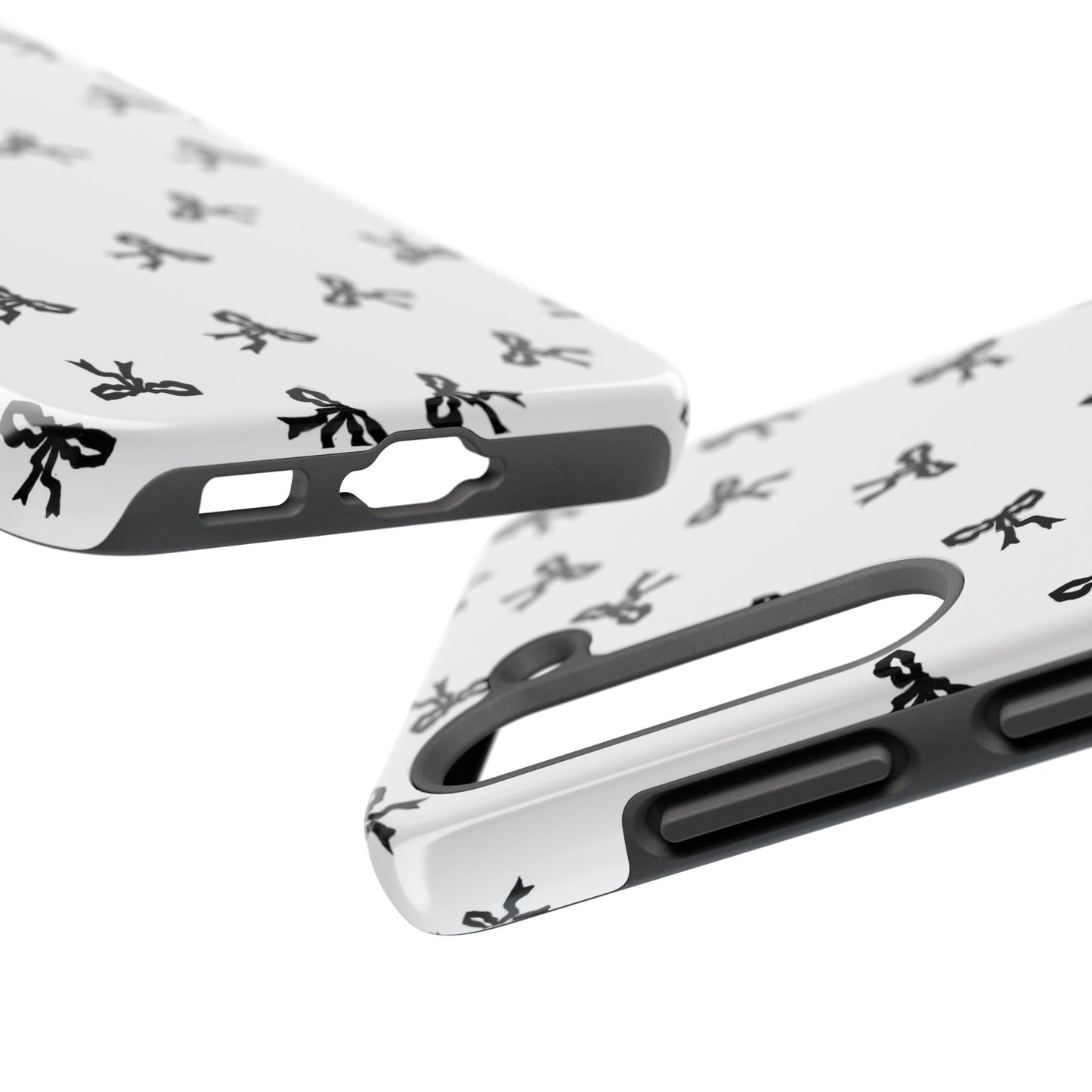 Black Bows Phone Case