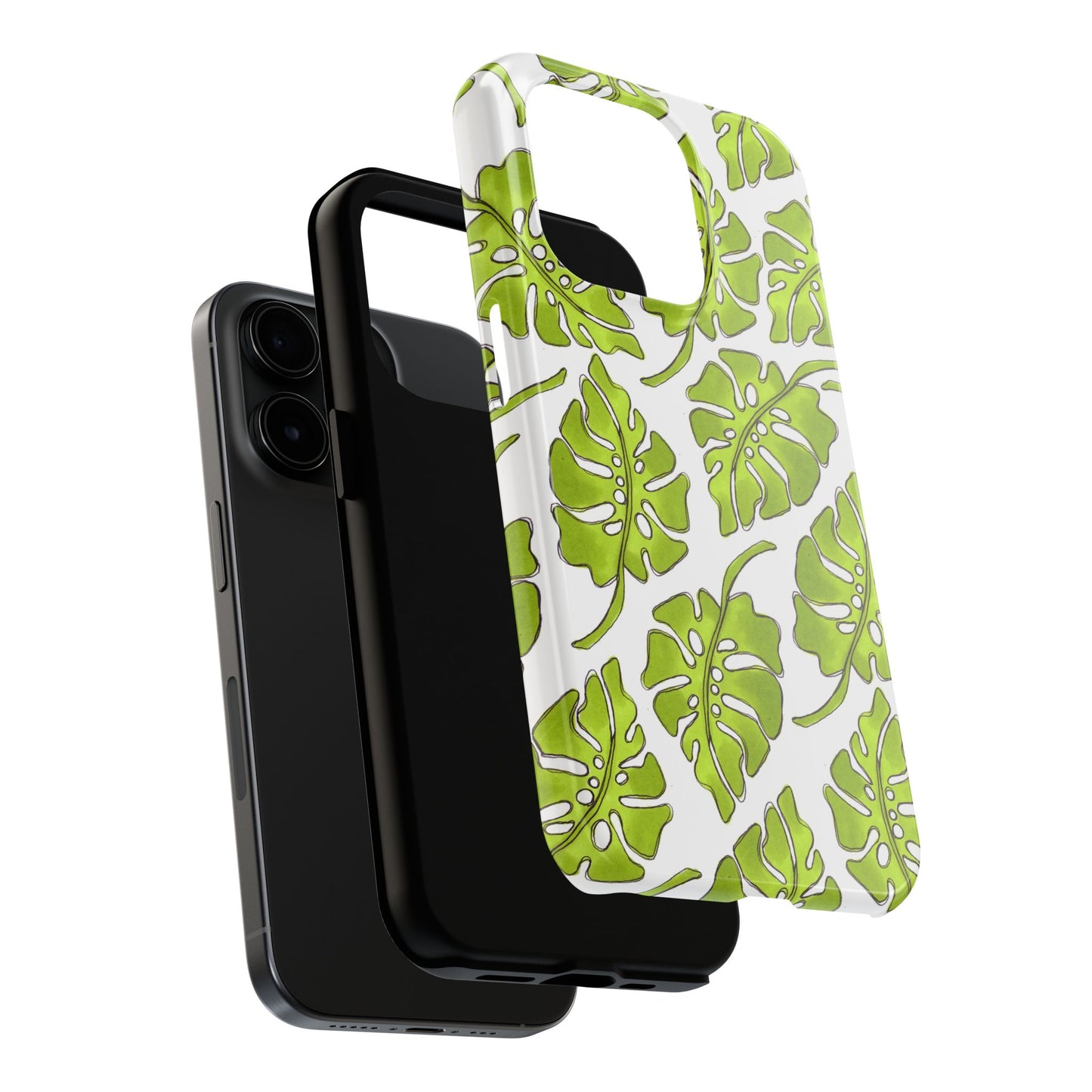Big Leaf White Phone Case