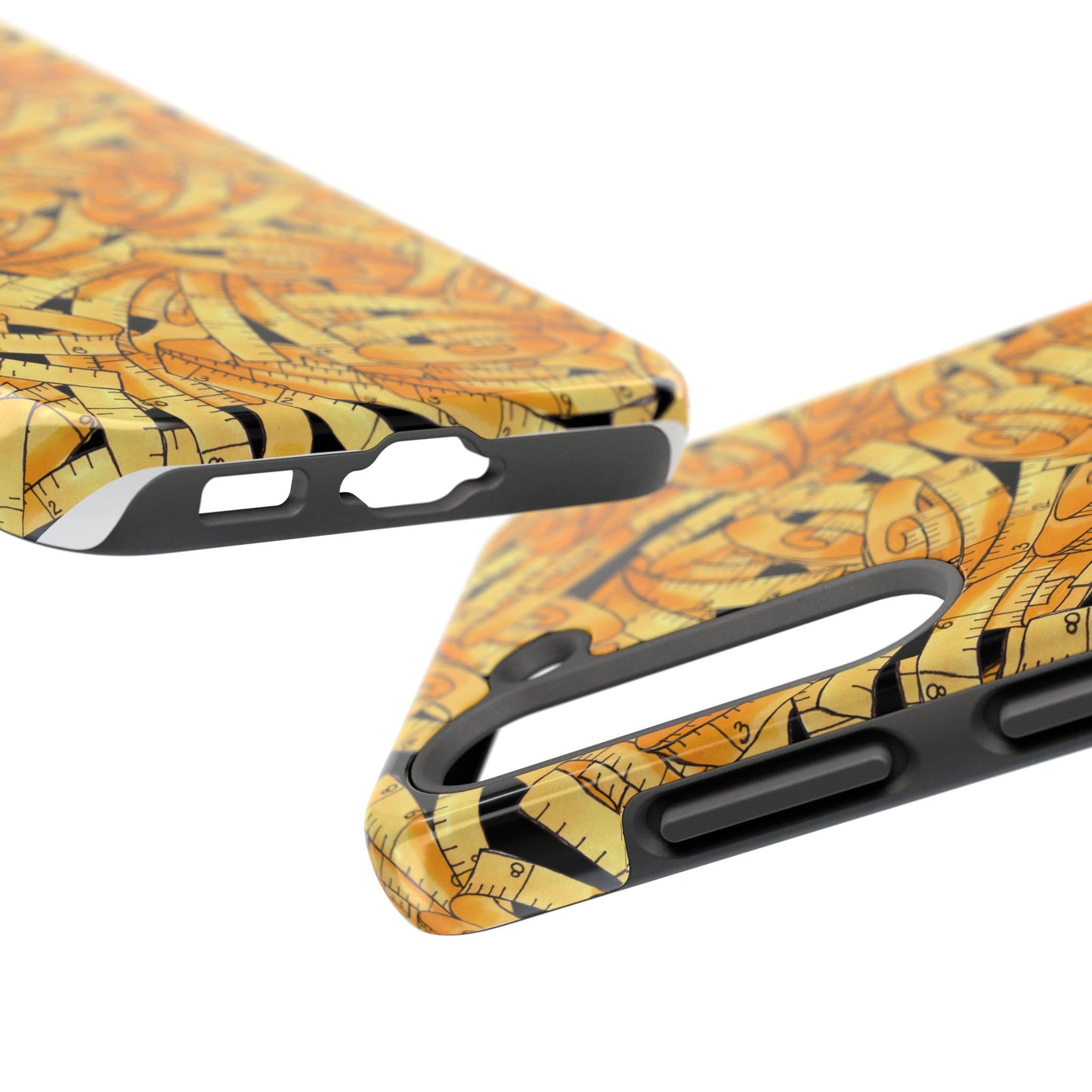 Tape Storm Black / Yellow Phone Case
