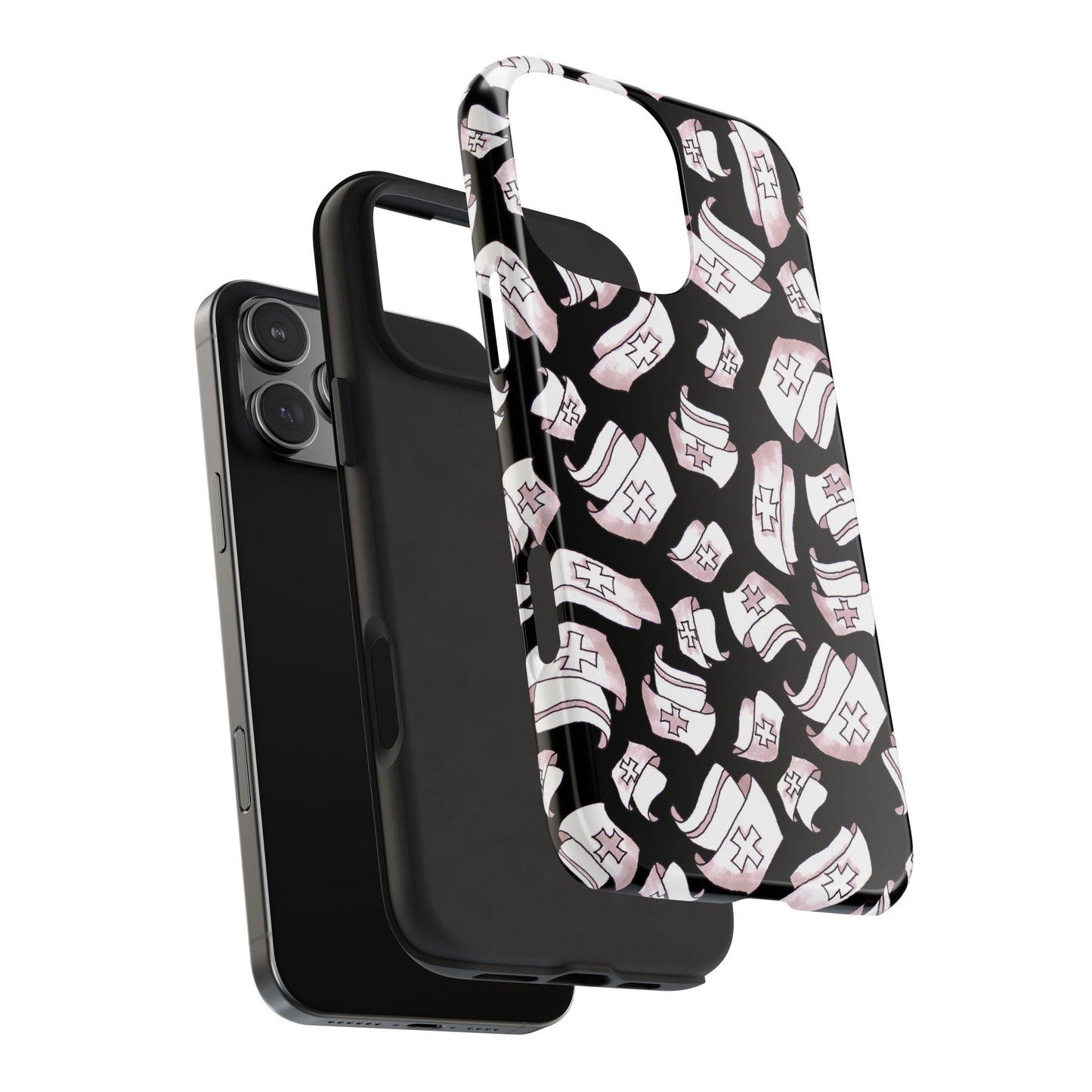 Happy Hats Black Phone Case