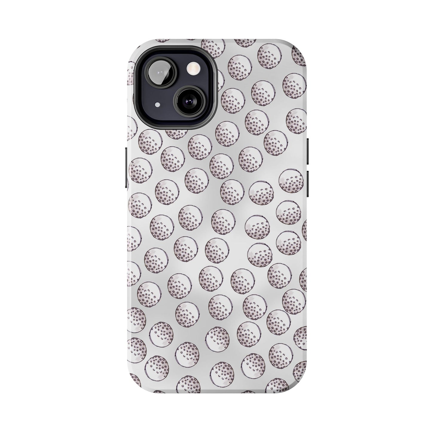 Ball Dots Gray Phone Case