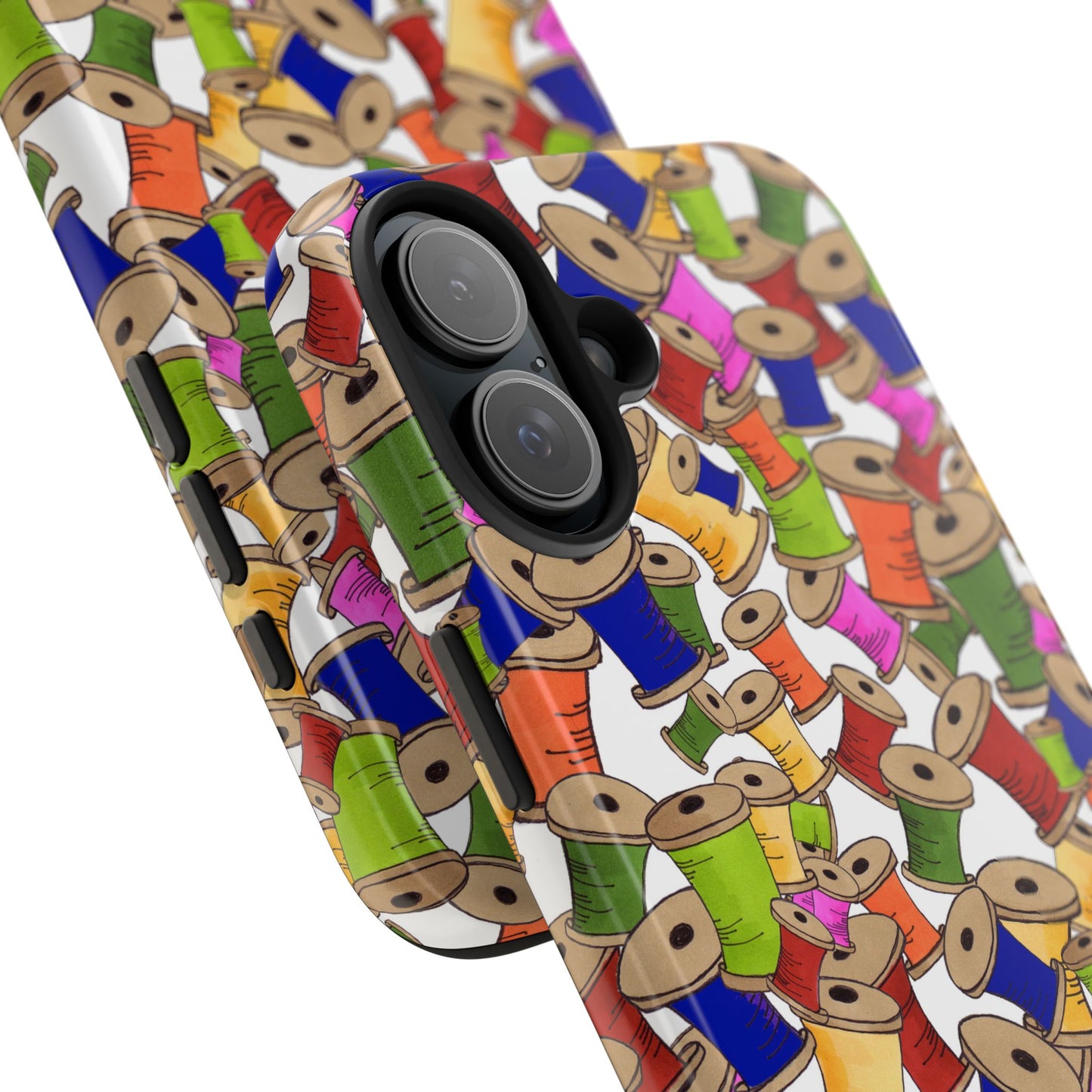 Spoolopoly White Phone Case